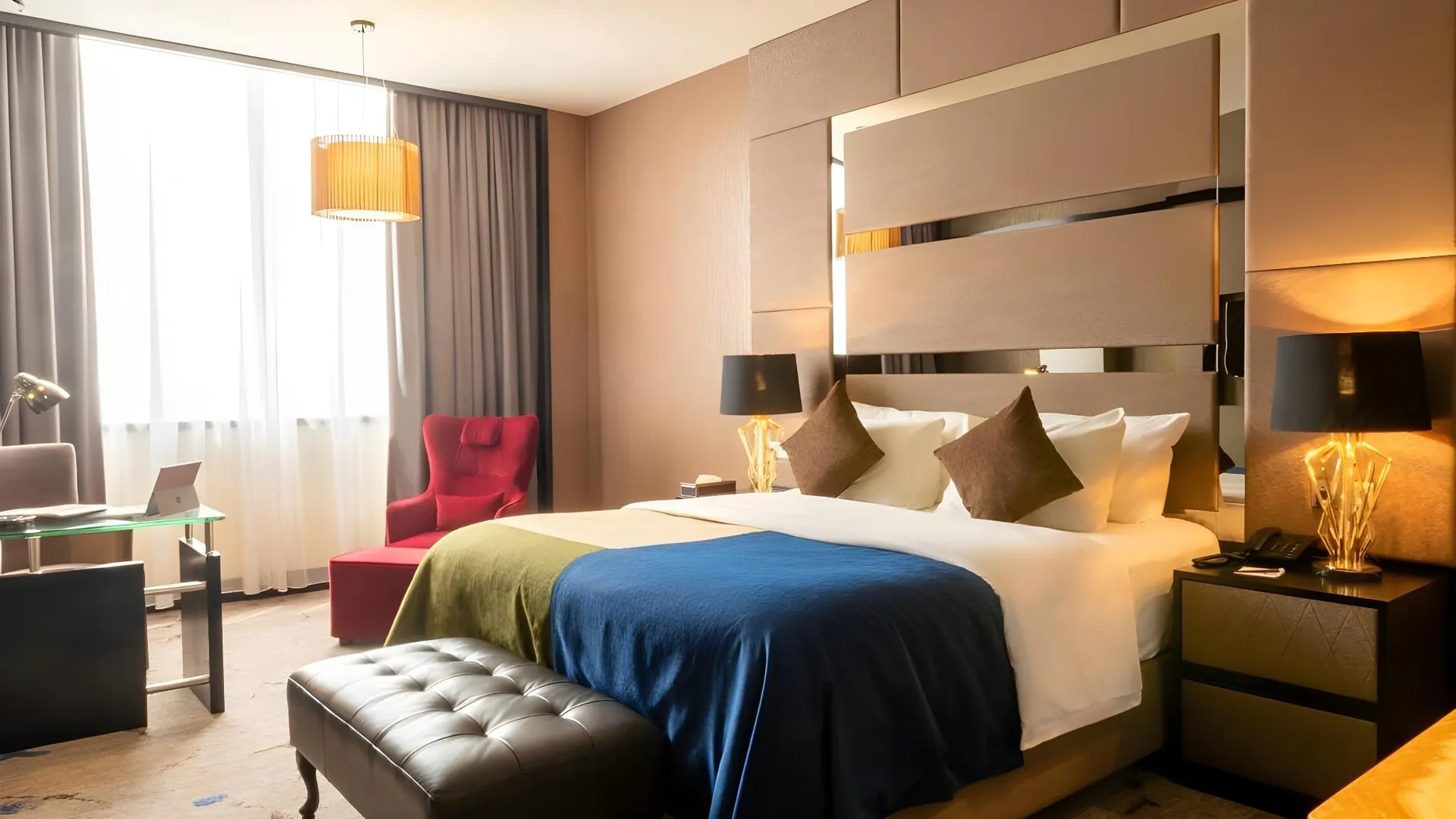 빈툴루 뉴 월드 스위트 4성급 호텔 스위트룸