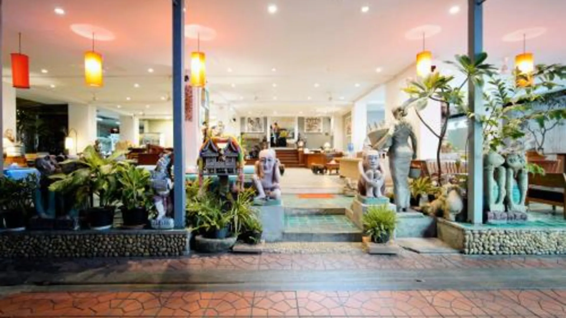 방콕 와일드 오키드 빌라 방콕 3성급 호텔 로비