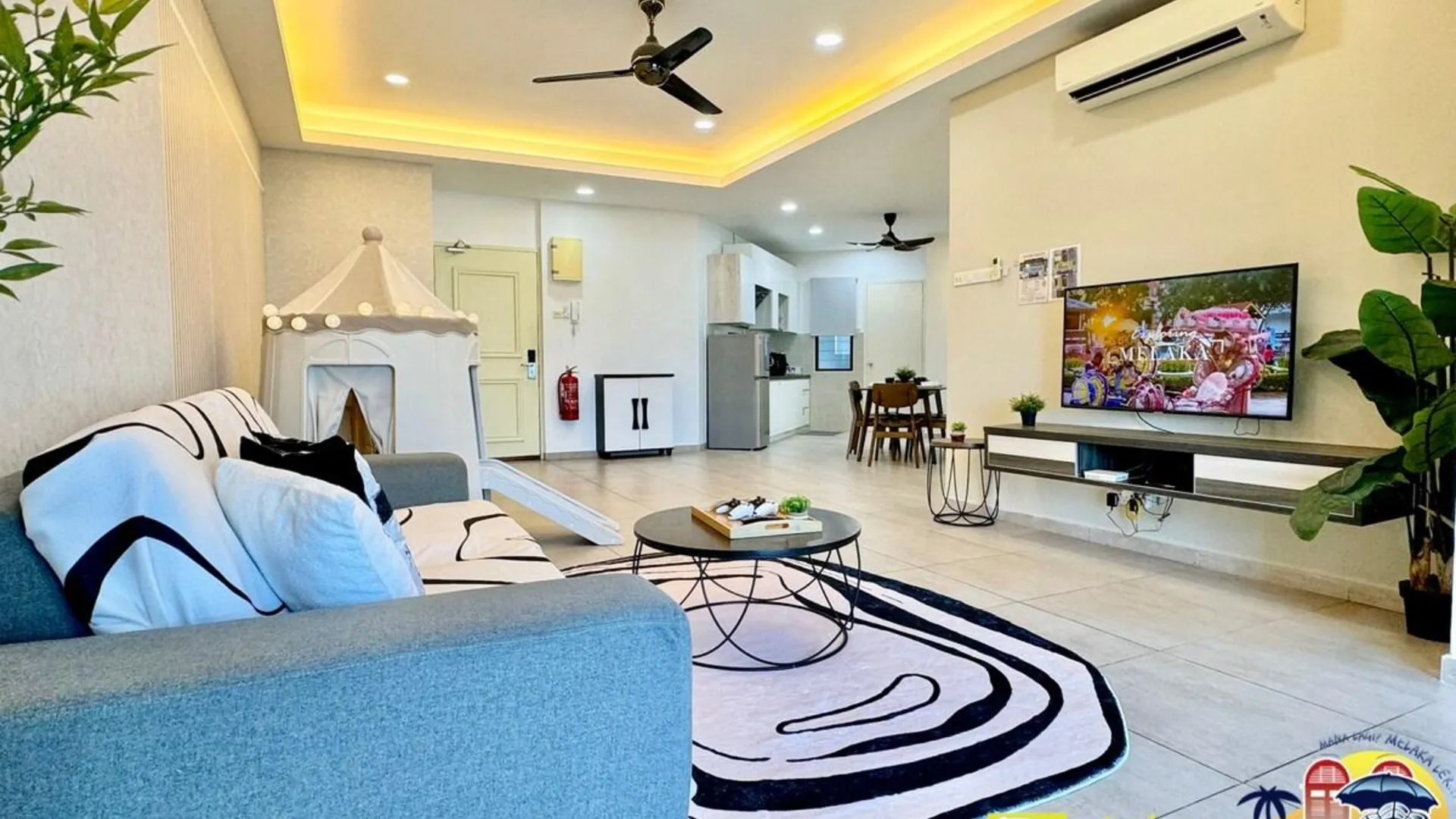 말라카 Atlantis 5-13pax/Town JonkerSt/VideosGame/PoolView 3성급 게스트하우스 레스토랑