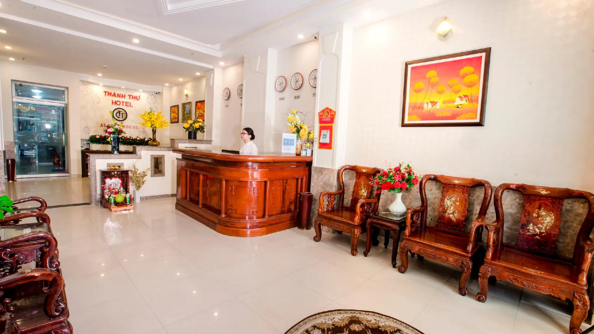 호치민 탄 투 호텔 2성급 호텔 레스토랑