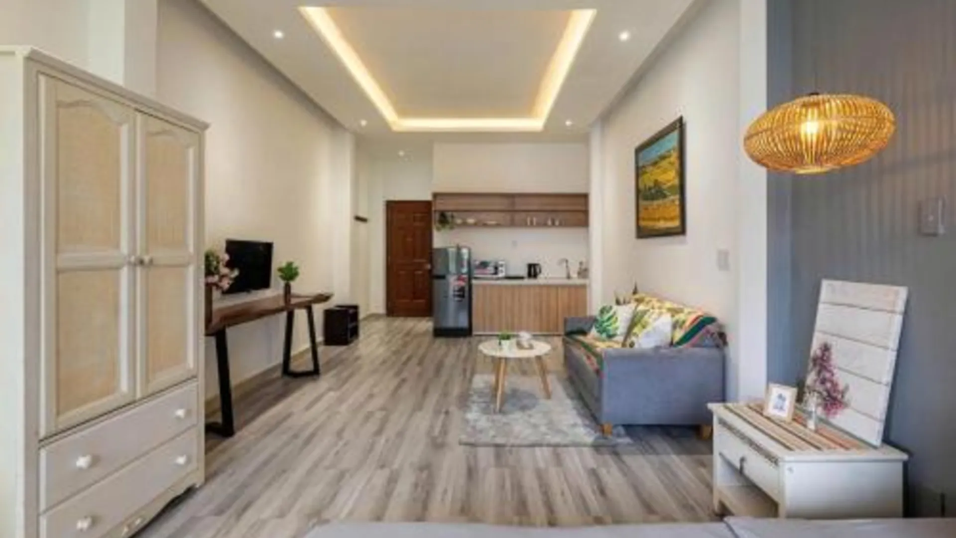 호치민 B 홈스테이 벤탄 2성급 호텔 객실