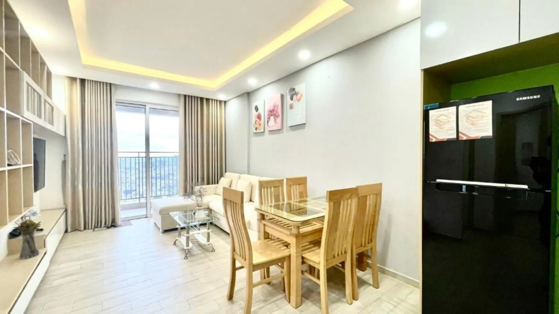 호치민 선라이즈 시티뷰 2베드룸 - 스위밍풀 앤 짐 3성급 호텔 객실