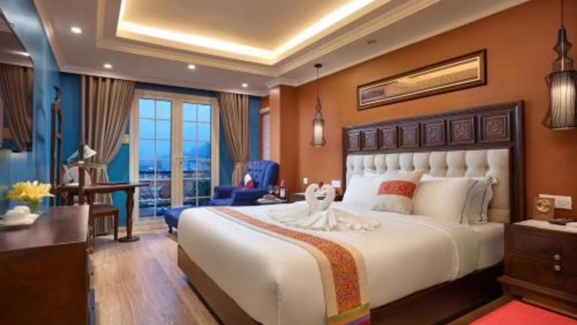 사파 에덴 부티크 호텔 앤 스파 3성급 호텔 전망