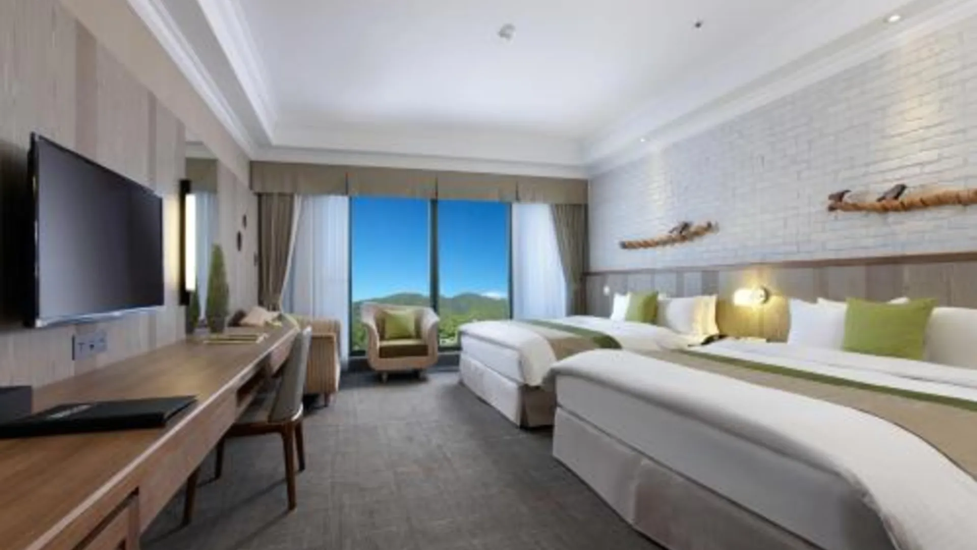 타이베이 양 밍 샨 티엔 라이 리조트 앤 스파 4성급 호텔 전망