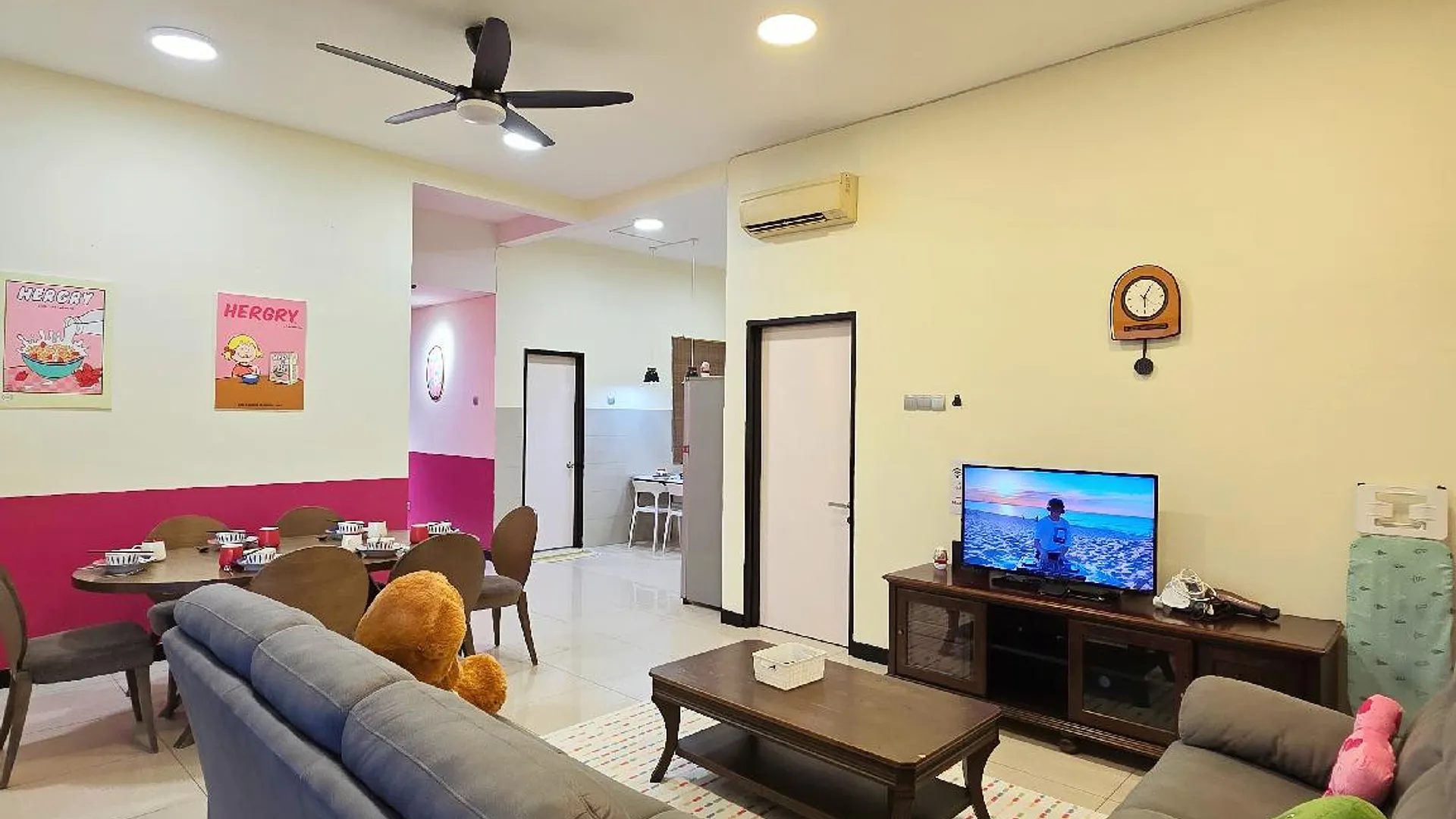 코타키나발루 시티 센터의 아파트먼트 (158m², 침실 4개, 프라이빗 욕실 3개) 2성급 싱글룸 부대시설