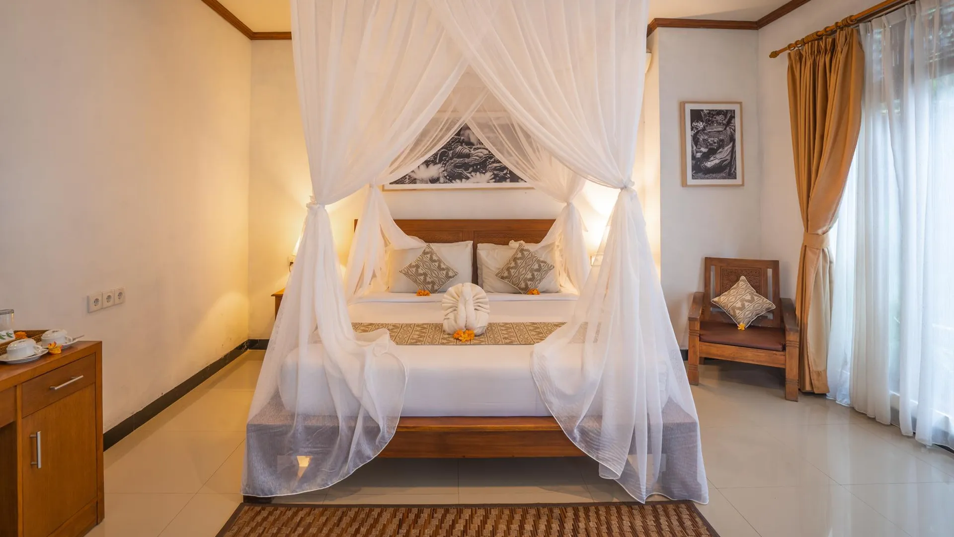 발리 부디아유 빌라 우붓 4성급 호텔 스위트룸