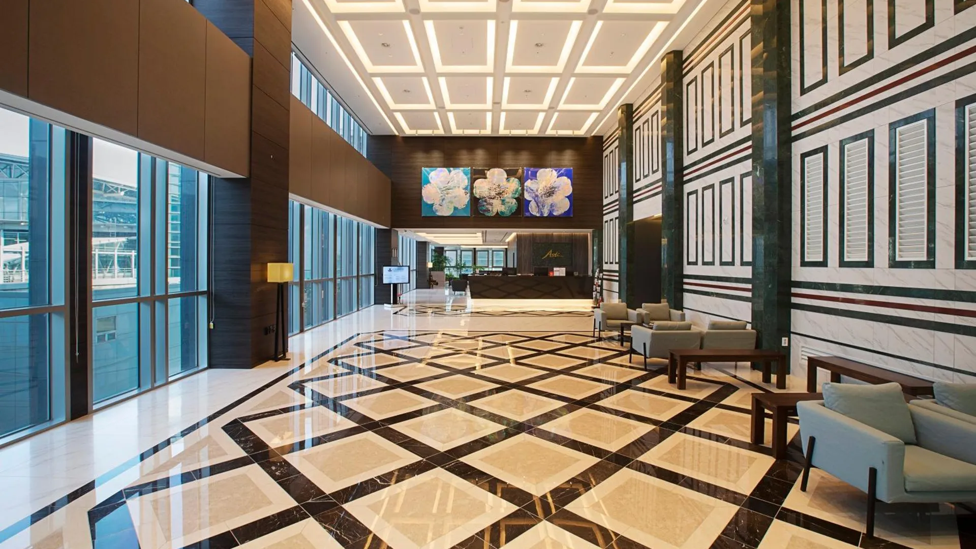 부산 아스티호텔 부산역 4성급 호텔 로비