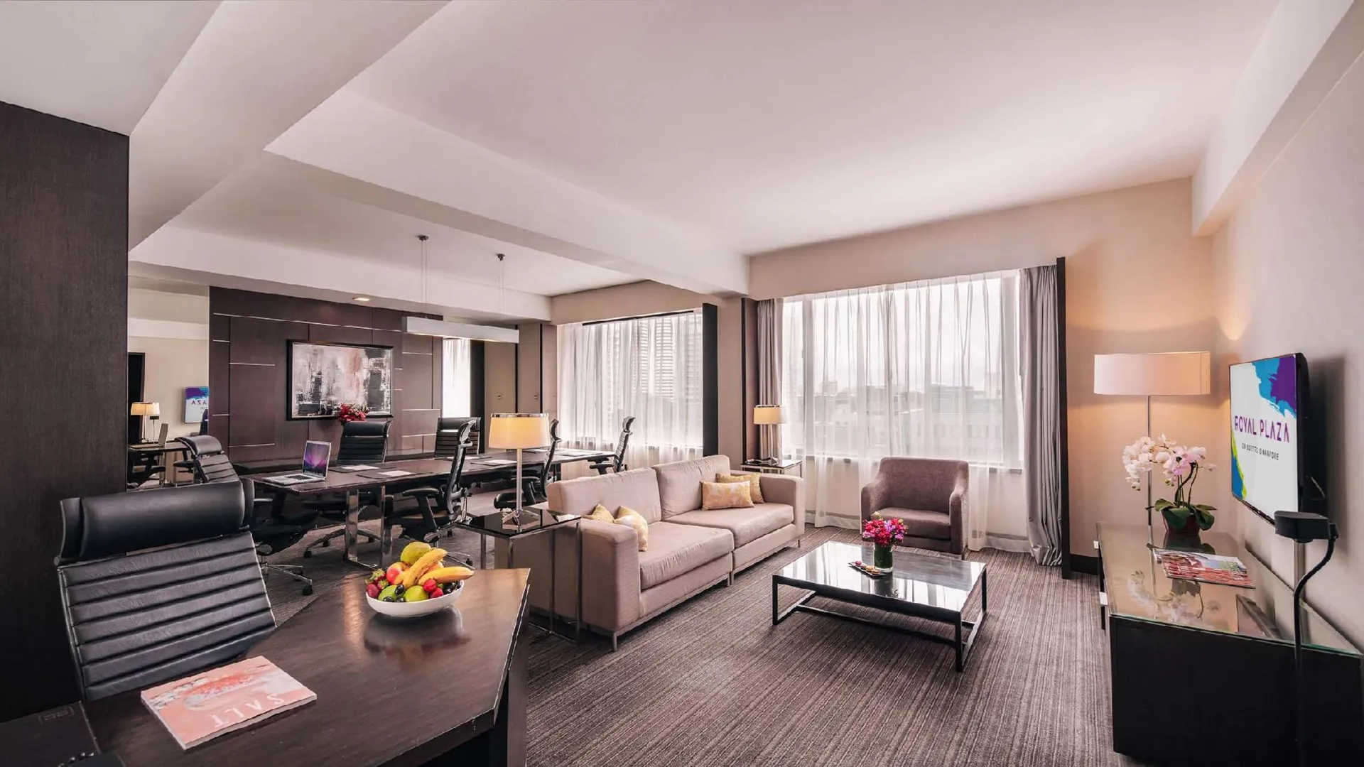 싱가포르 로얄 플라자 온 스코트 호텔 4성급 호텔 스위트룸