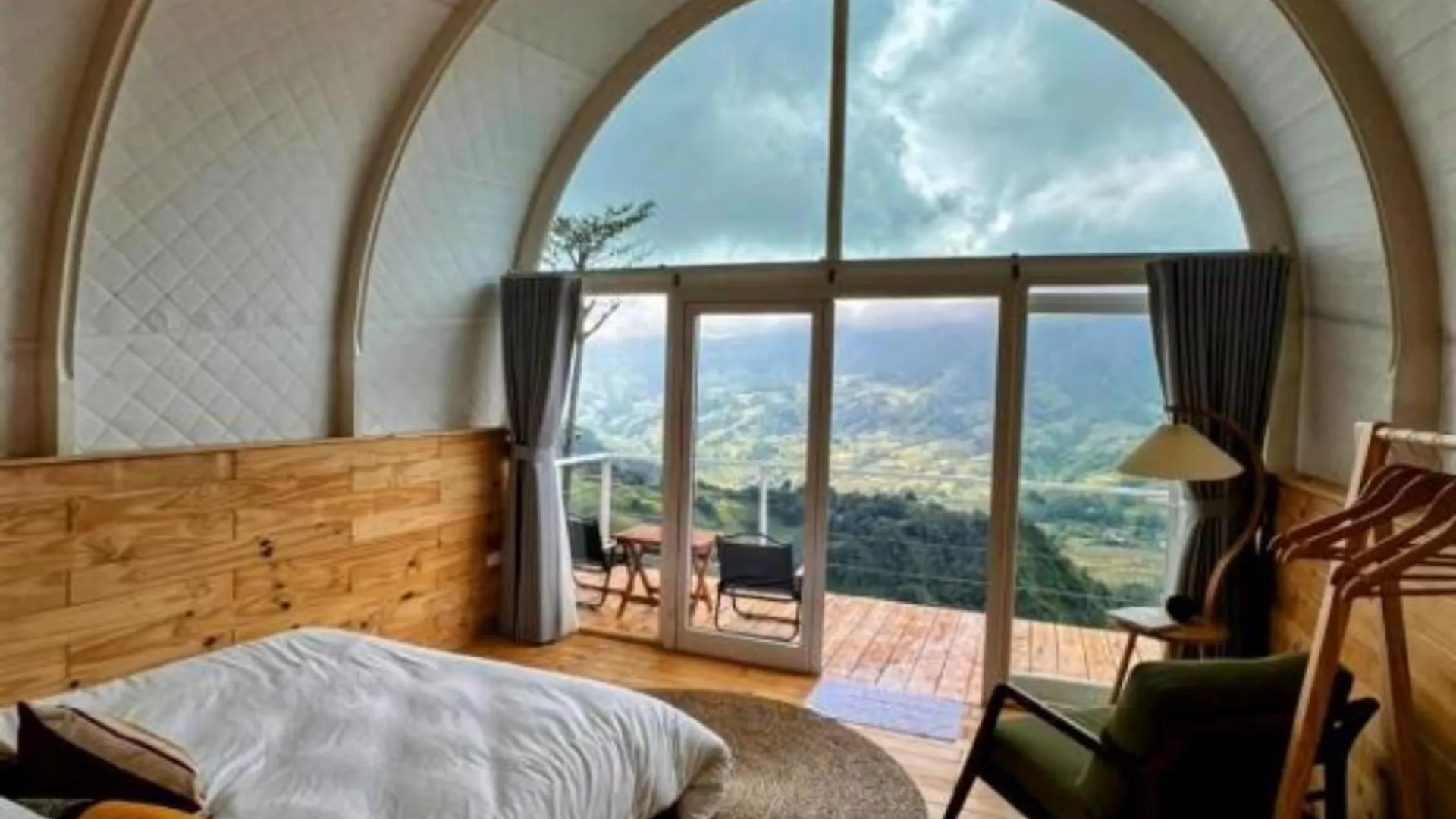 사파 판시 - 글램핑, 뷰포인트 360, 바 앤 바비큐 3성급 게스트하우스 스위트룸