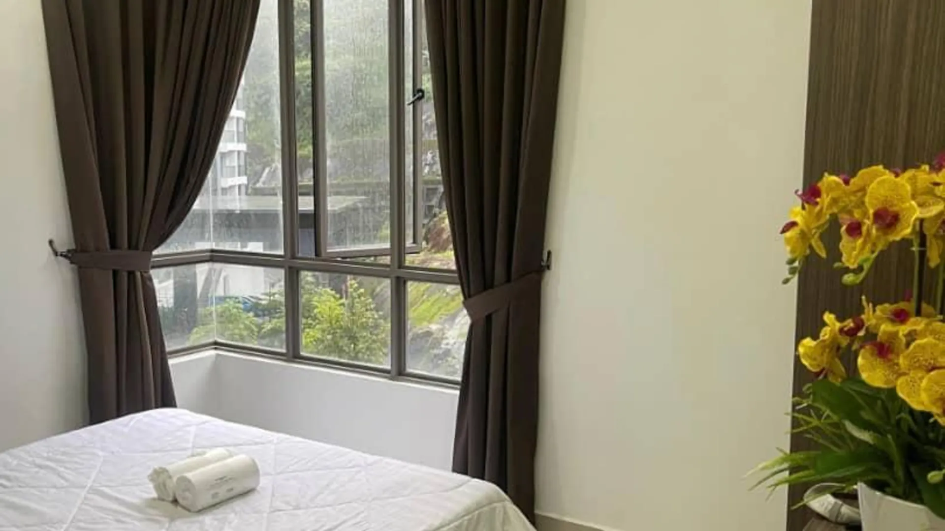 카메론 하일랜즈 브린창의 아파트먼트 (m², 침실 3개, 프라이빗 욕실 2개) 2성급 싱글룸 레스토랑