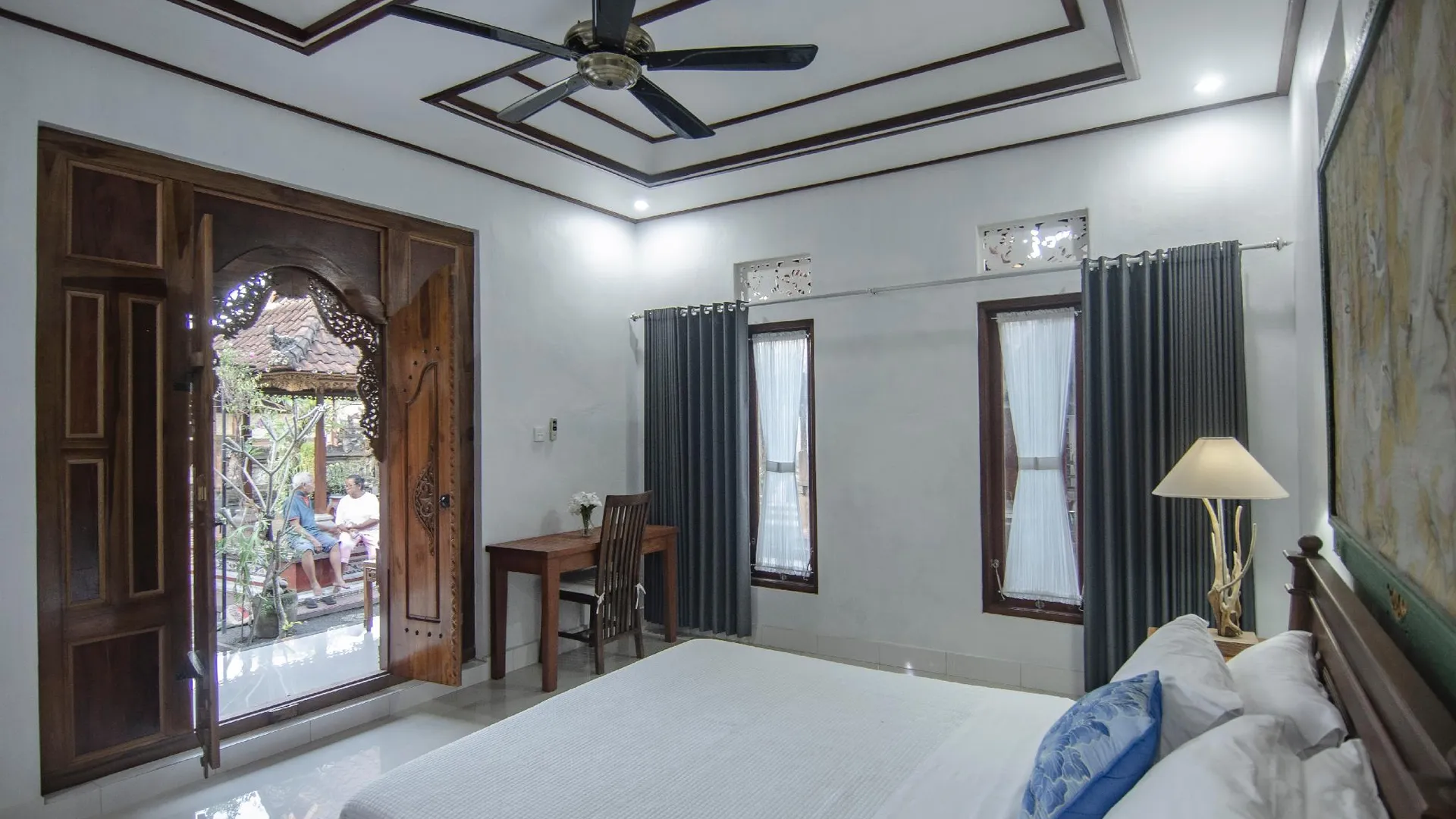 발리 우붓의 스튜디오 방갈로 (26m², 프라이빗 욕실 0개) 3성급 싱글룸 스위트룸