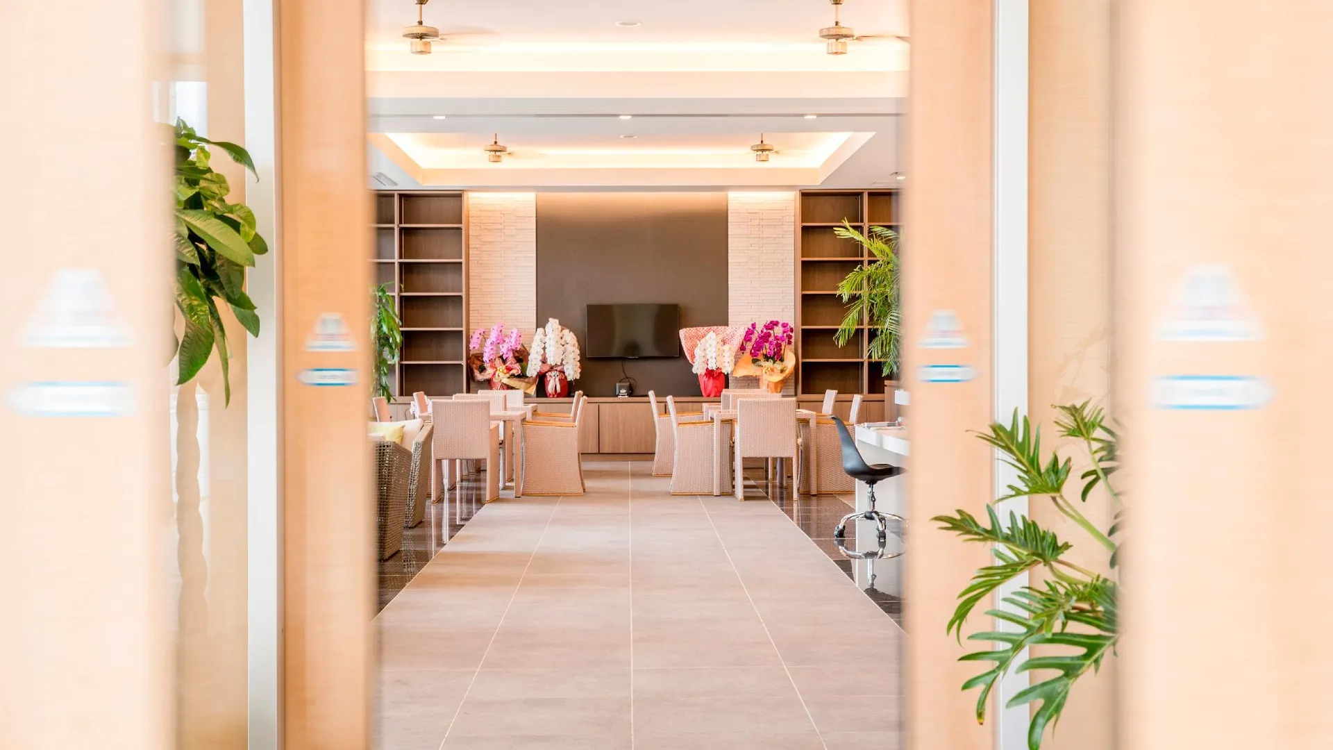 오키나와 본섬 리에타 나카야마 1성급 호텔 레스토랑