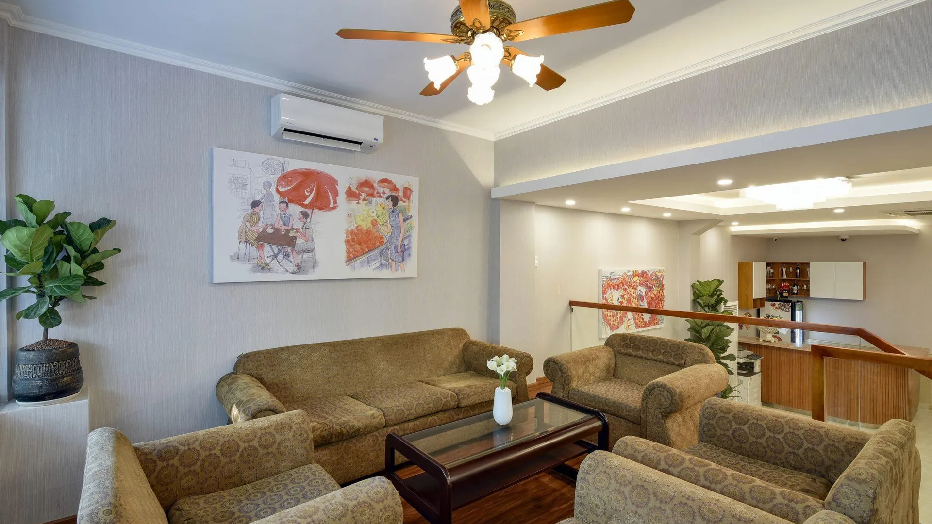 호치민 후에 마이 호텔 사이공 2성급 호텔 전망