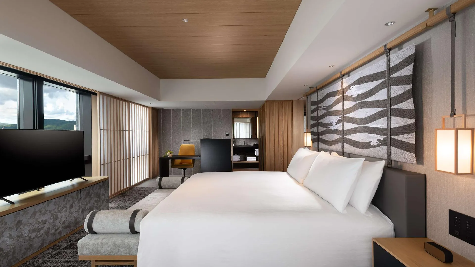 교토 Hilton Kyoto 5성급 호텔 스위트룸
