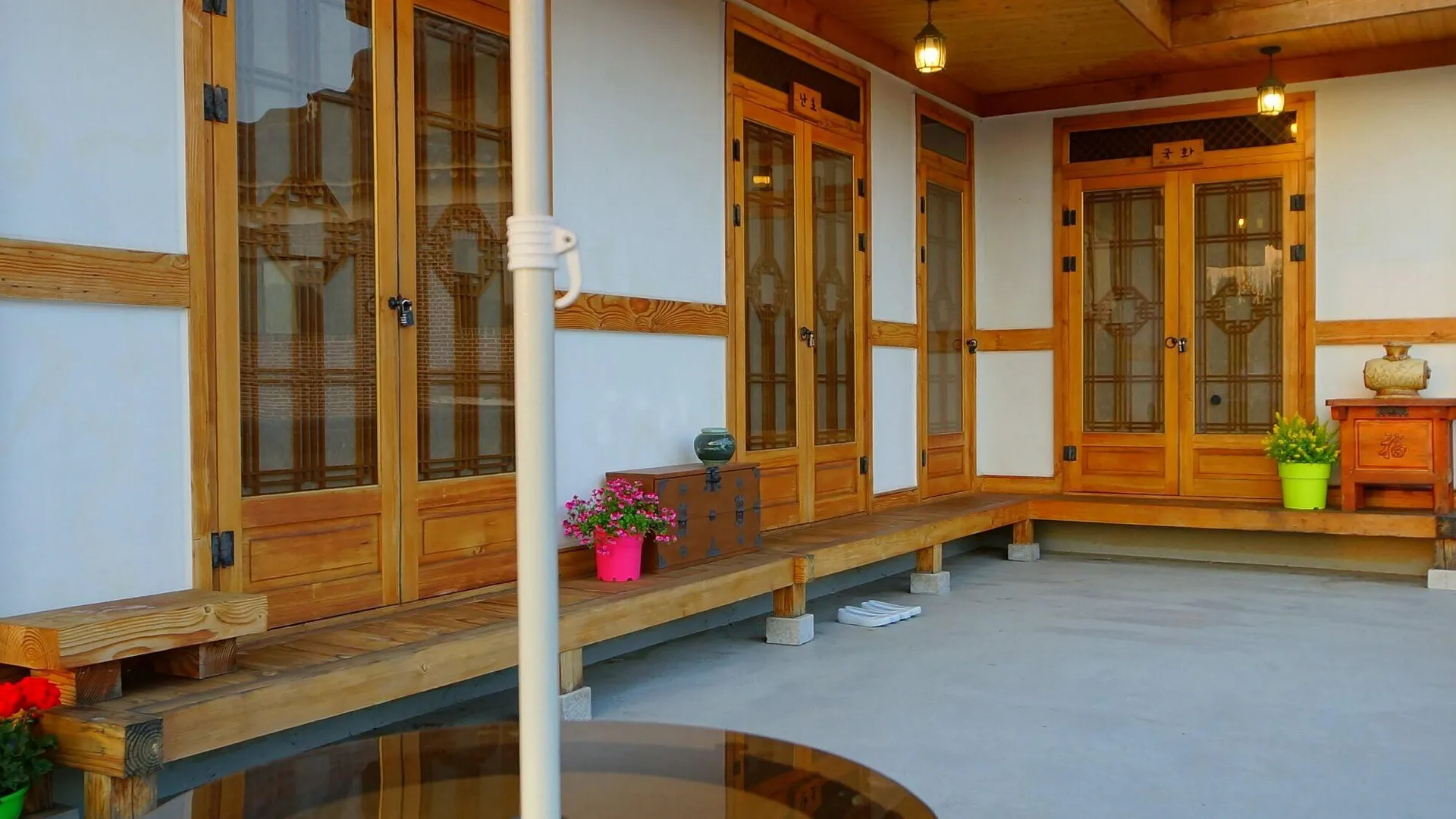 전주 전주 한옥마을 돼지꿈 한옥 펜션 1성급 게스트하우스 레스토랑