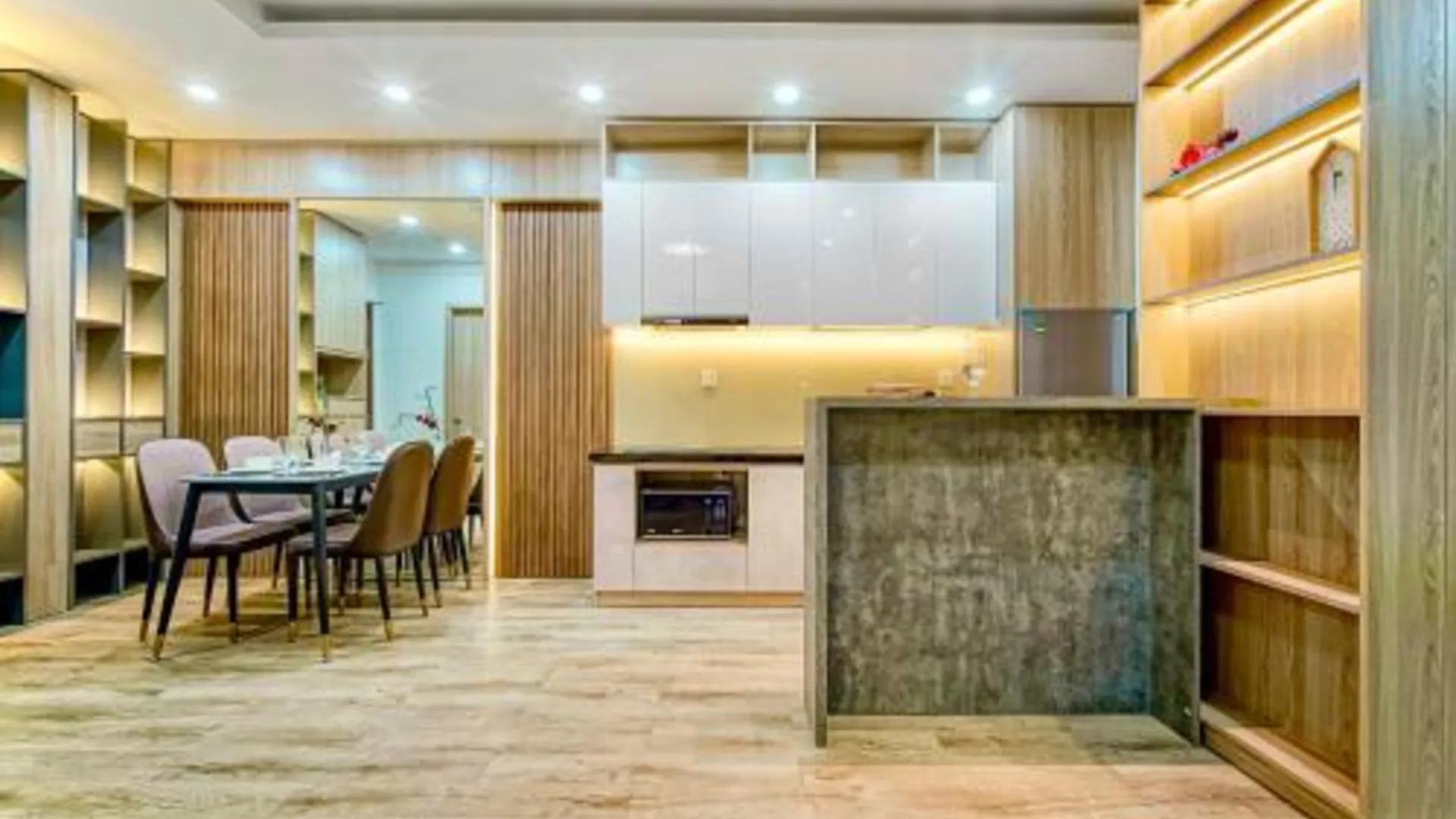 호치민 니조 카야 스위트 - 테라 로열 타워, 하이클래스, 센트럴 앤 포커 테이블 3성급 게스트하우스 전망