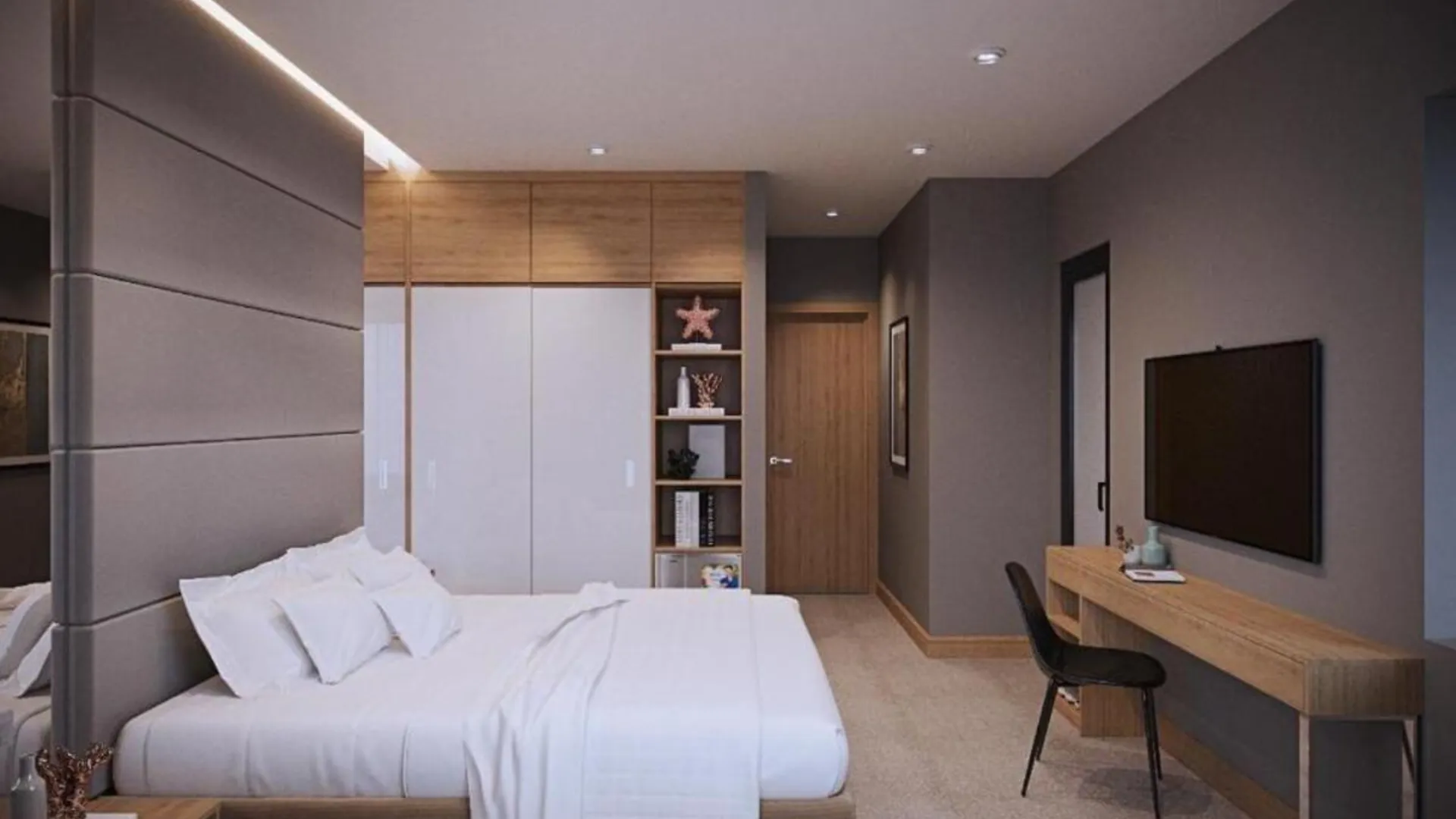 하노이 후쿠라이 호텔 앤 아파트먼트 2 4성급 호텔 객실