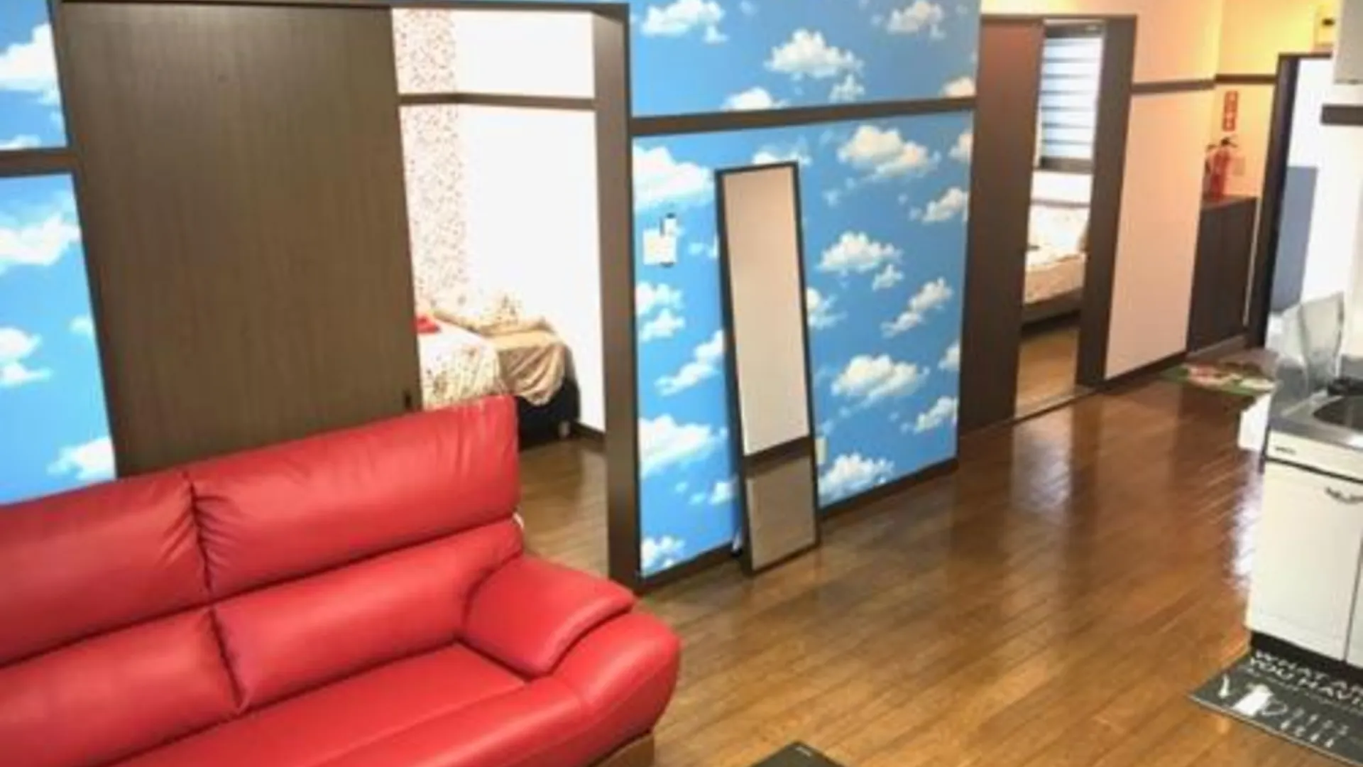 오키나와 본섬 Cozy Family room KY apartment 3성급 싱글룸 외관