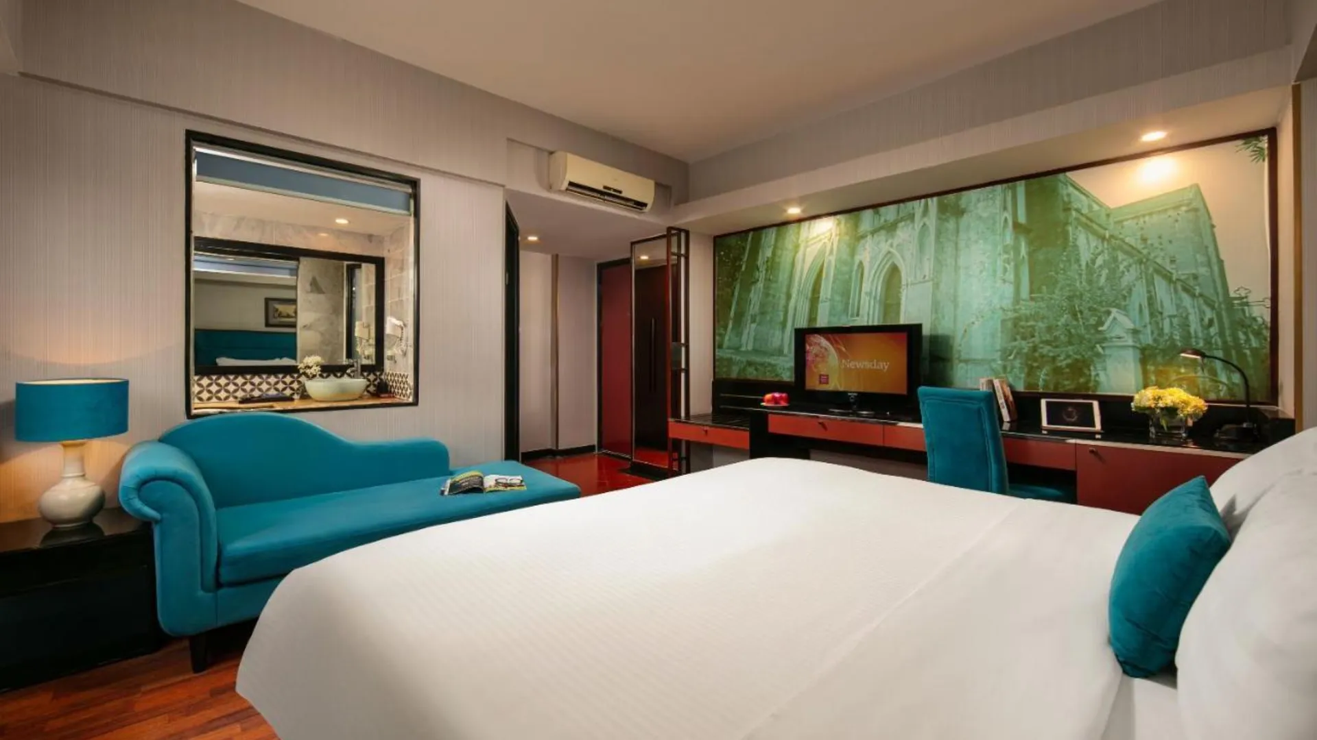 하노이 자 코스모 호텔 앤 스파 3성급 호텔 스위트룸