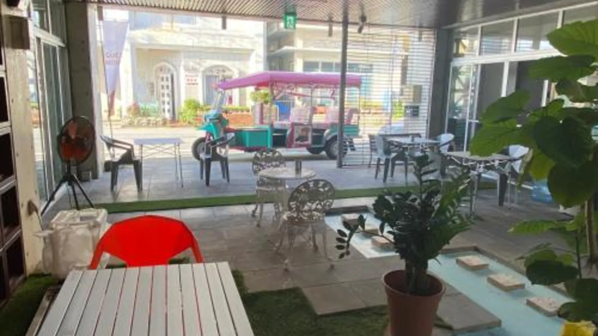 오키나와 본섬 ゲストハウスUYokinawa 3성급 호텔 레스토랑