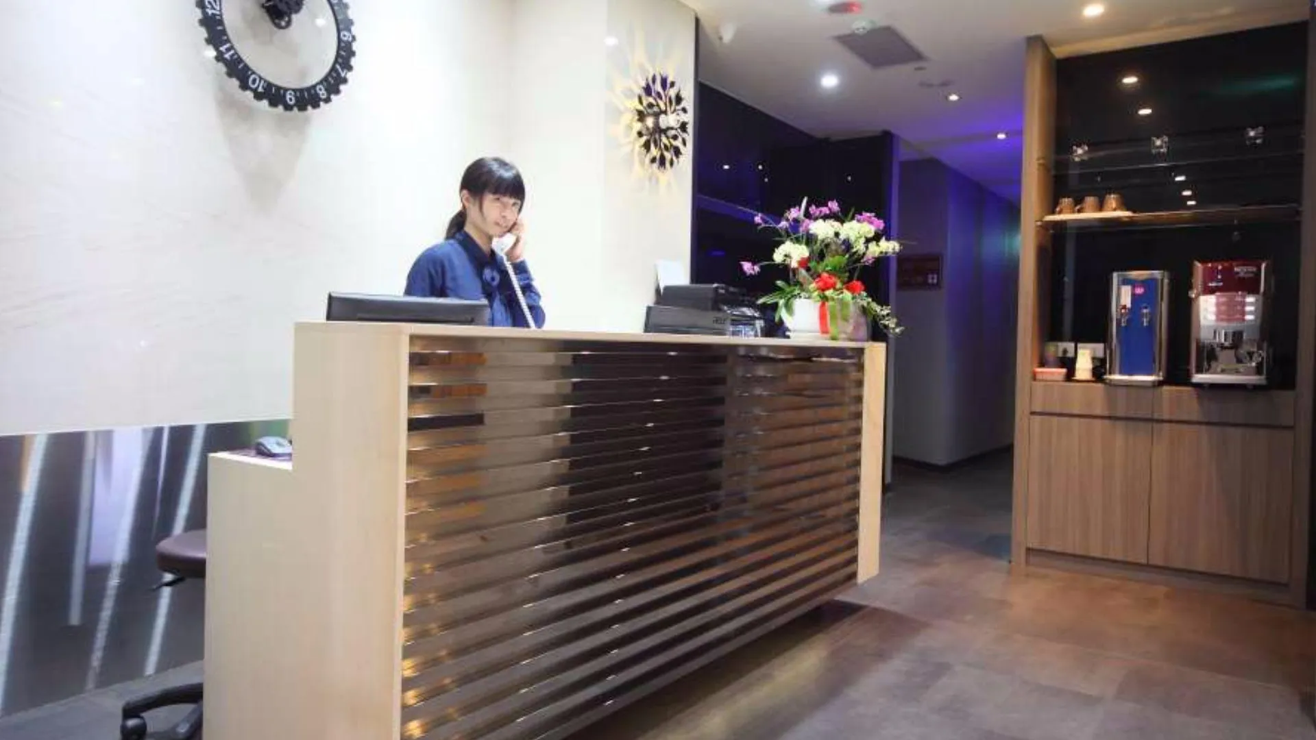 타이베이 E-하우스 3성급 호텔 레스토랑