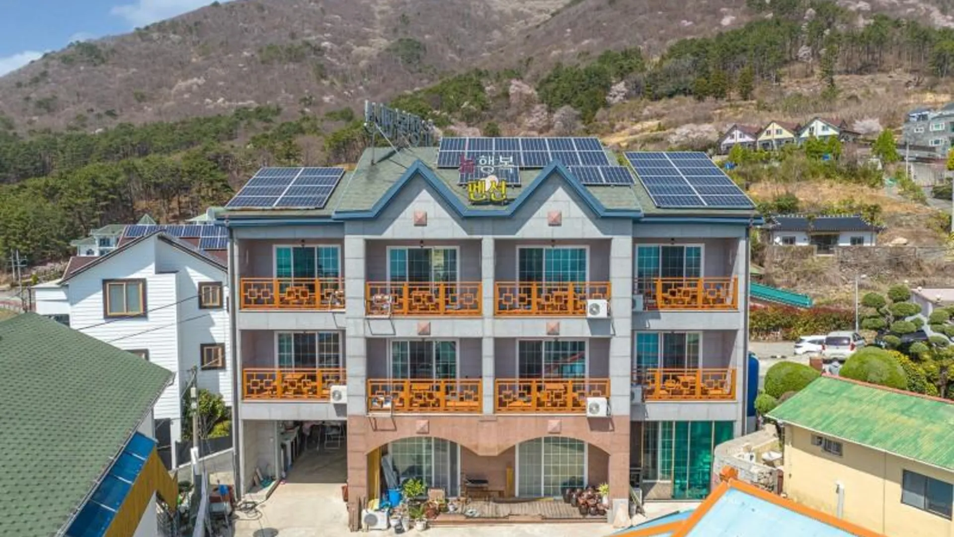 거제 거제도 뉴행복펜션 (몽돌 해수욕장) 1성급 게스트하우스 객실