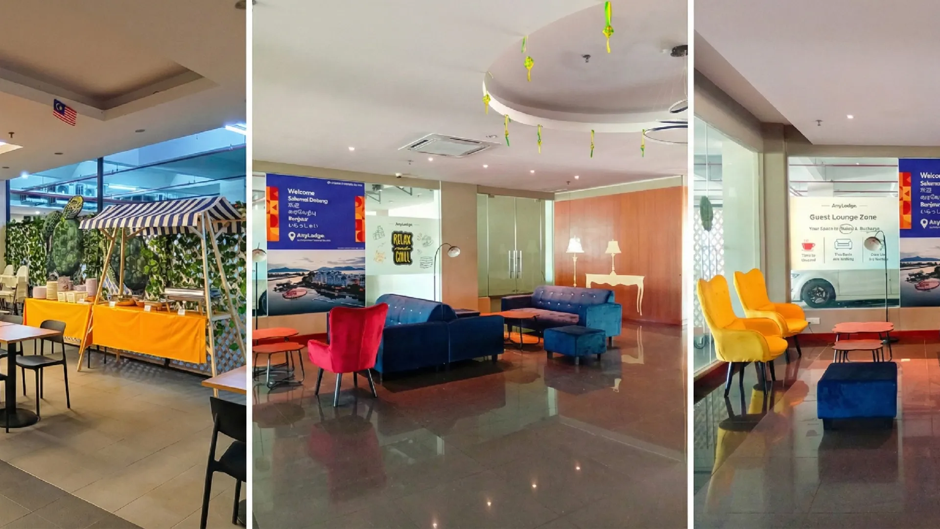 팡코르 AnyLodge Waterfront Marina Island Pangkor-Lumut 4성급 호텔 레스토랑