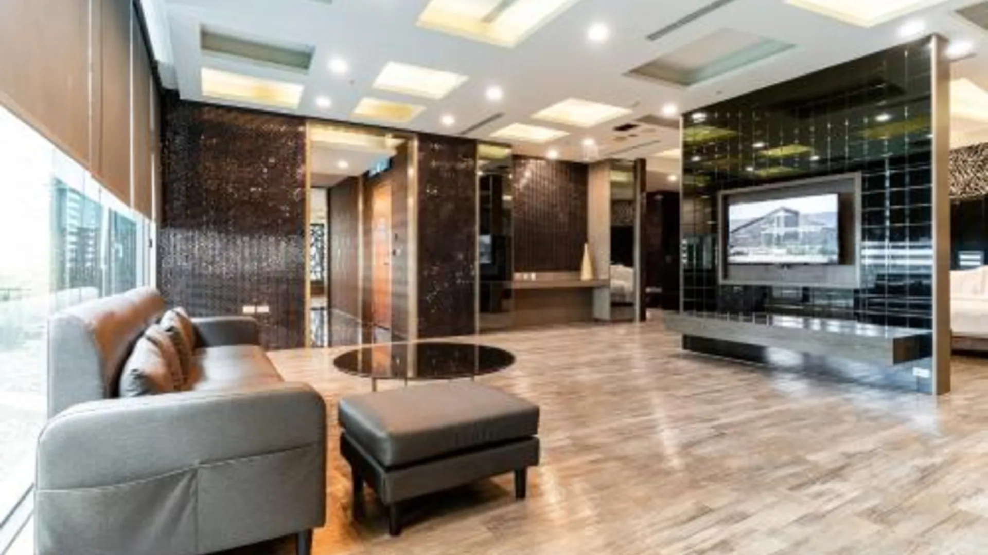 타이베이 오야 부티크 모텔-린 쿠 지사  3성급 호텔 로비