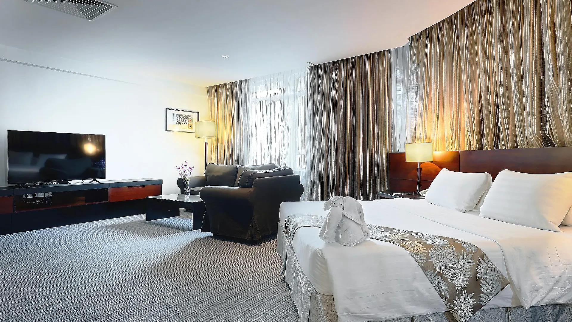 코타키나발루 호텔 식스티3 3성급 호텔 스위트룸