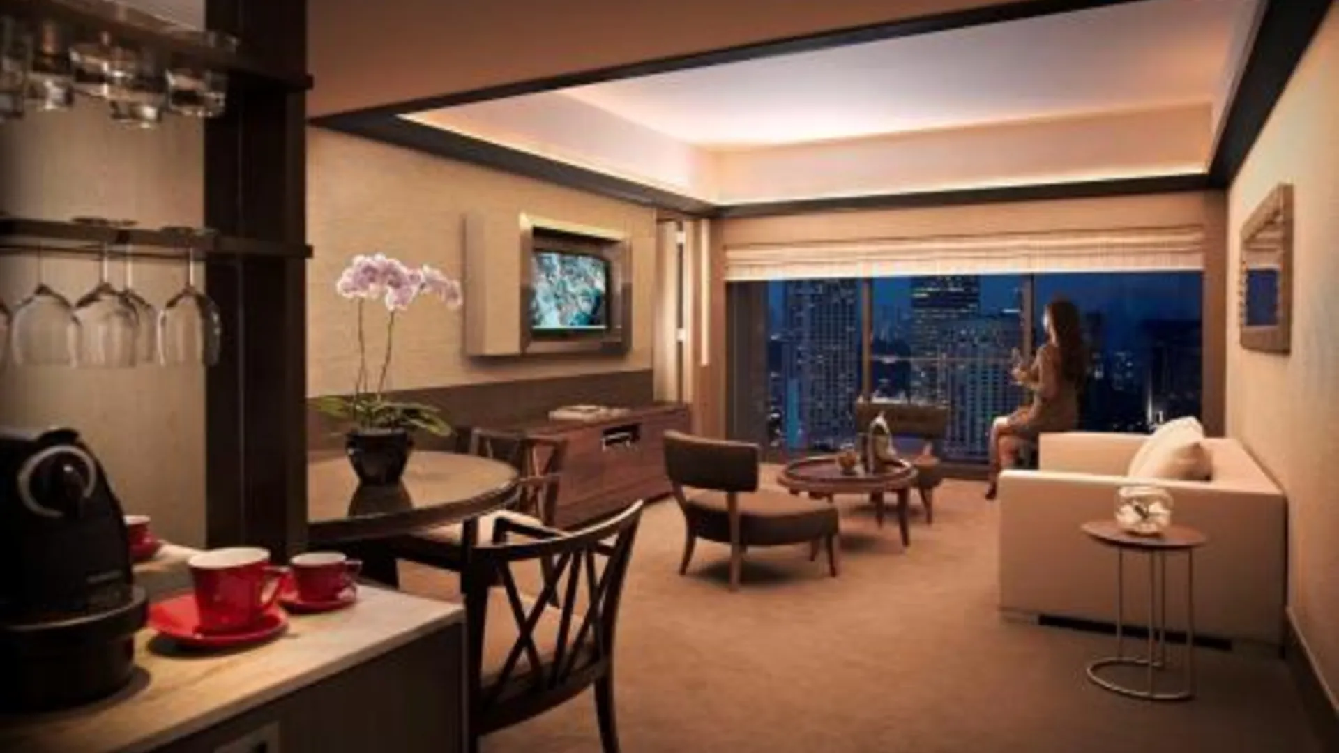 싱가포르 팬 퍼시픽 싱가포르 5성급 호텔 객실