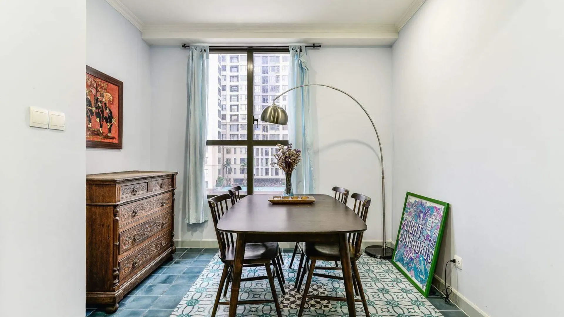 호치민 2군의 아파트먼트 (86m², 침실 2개, 프라이빗 욕실 2개) 5성급 싱글룸 외관