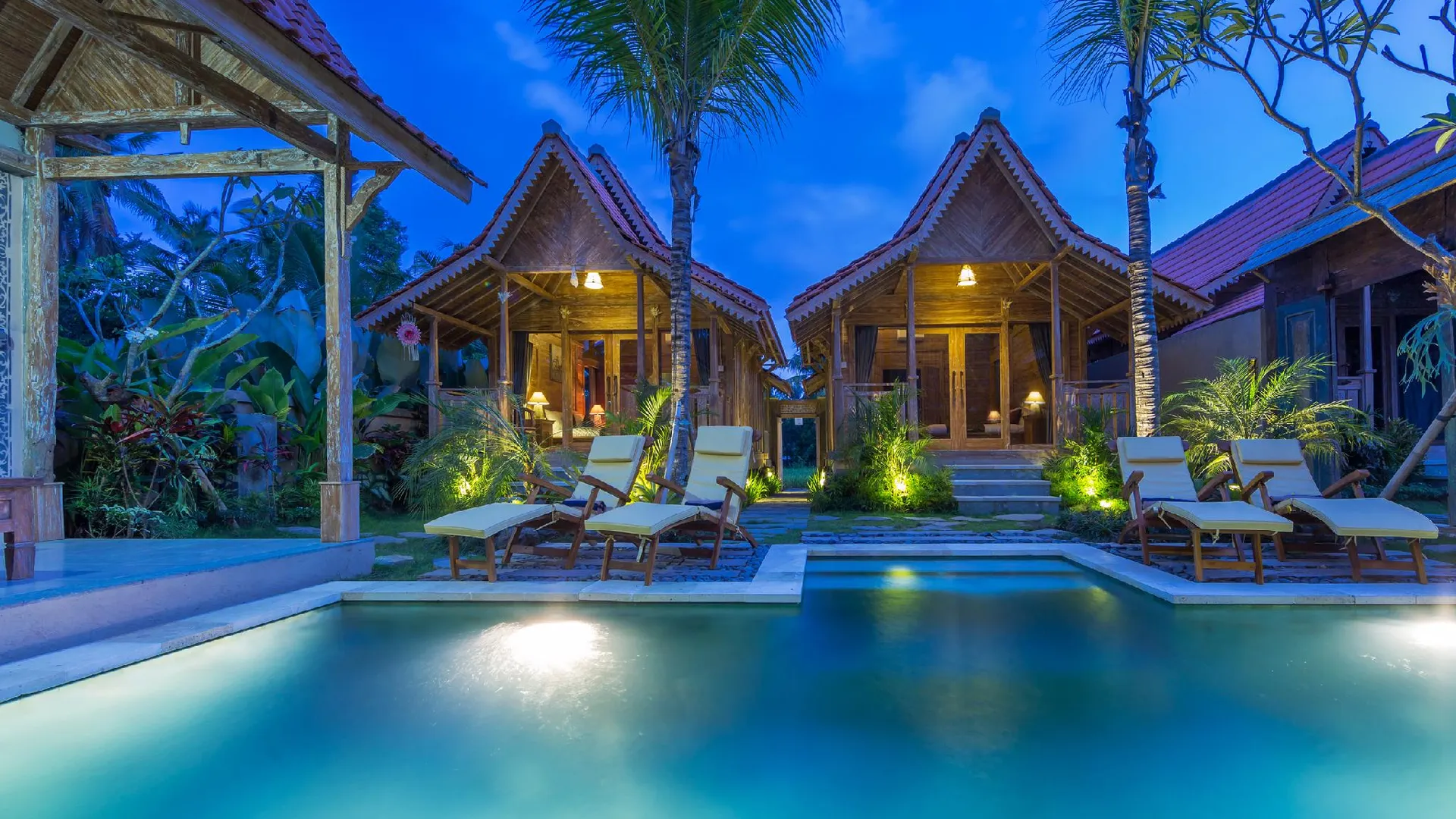 발리 비제 스위트 빌라 4성급 호텔 객실