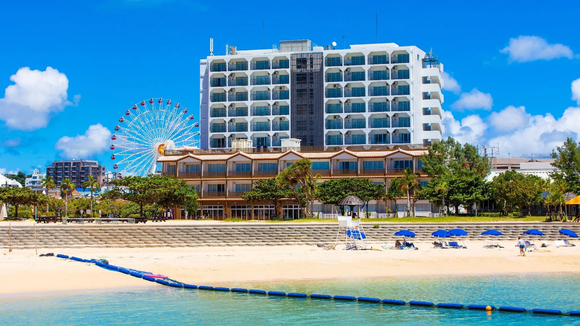 오키나와 본섬 콘도미니엄 호텔 몽파 3성급 호텔 객실