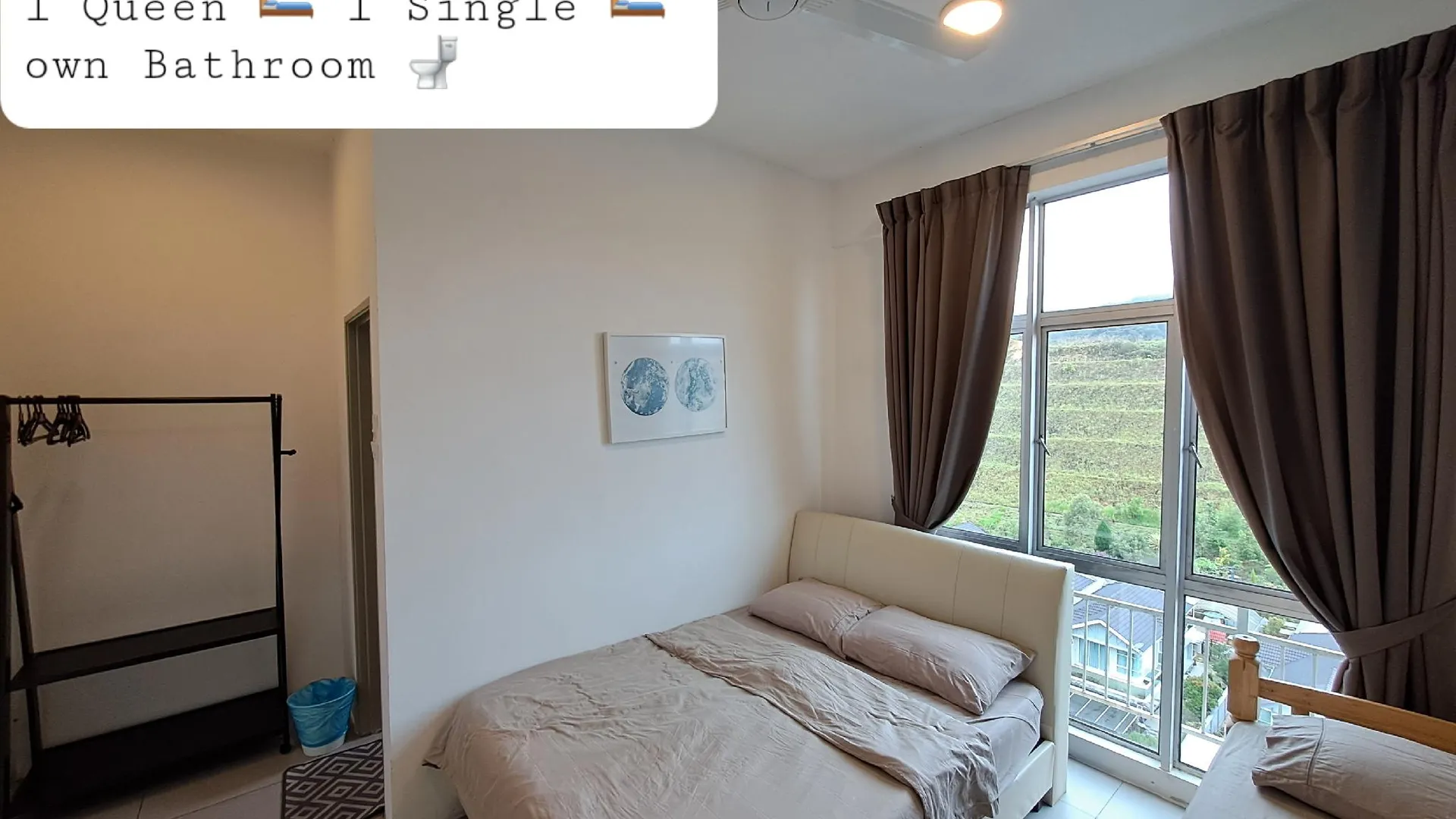 카메론 하일랜즈 타나 라타의 아파트먼트 (125m², 침실 3개, 프라이빗 욕실 3개) 3성급 싱글룸 레스토랑