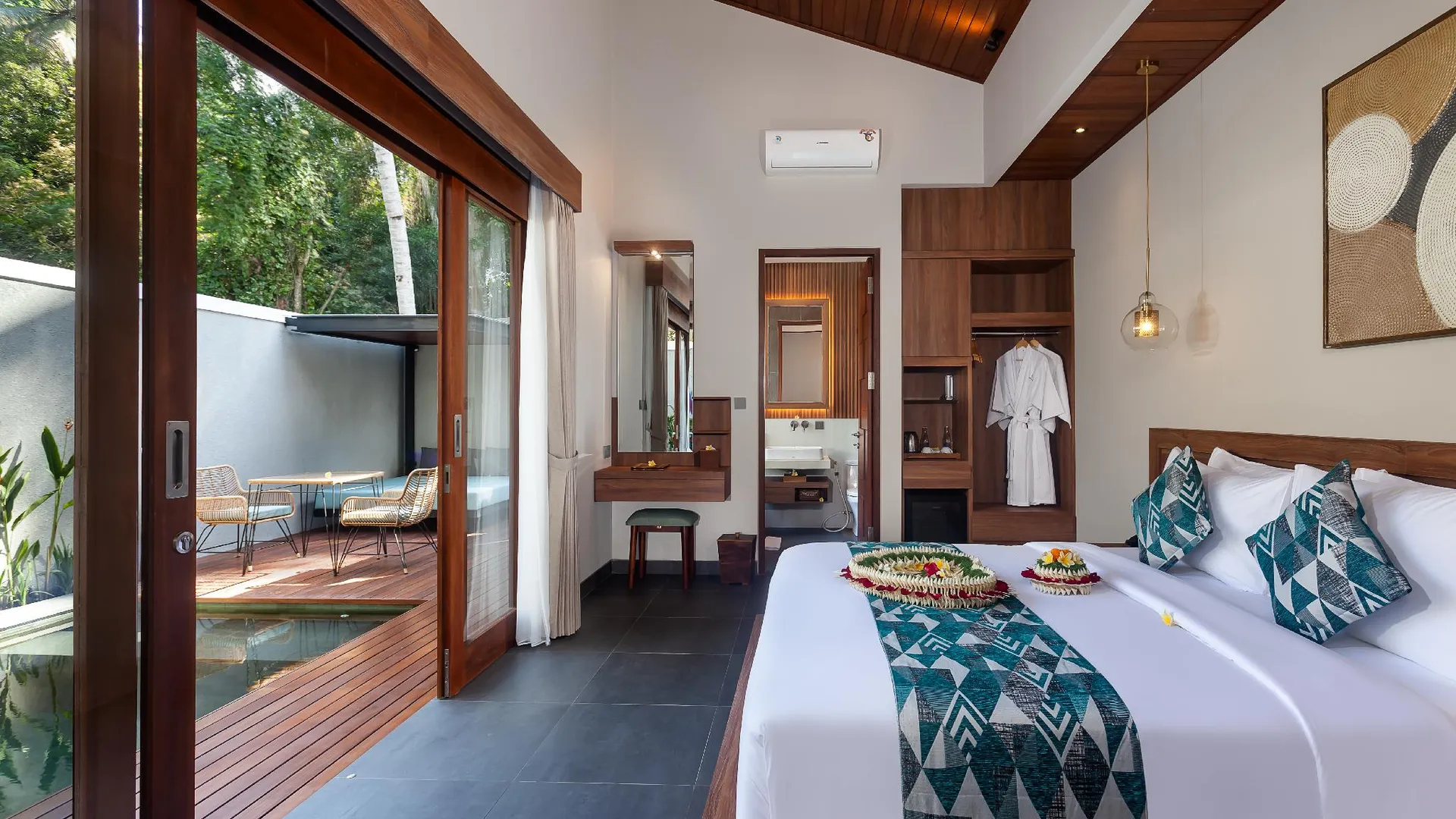 발리 디 앰벵안 빌라 우붓 바이 제뉴인호스트 호텔 스위트룸