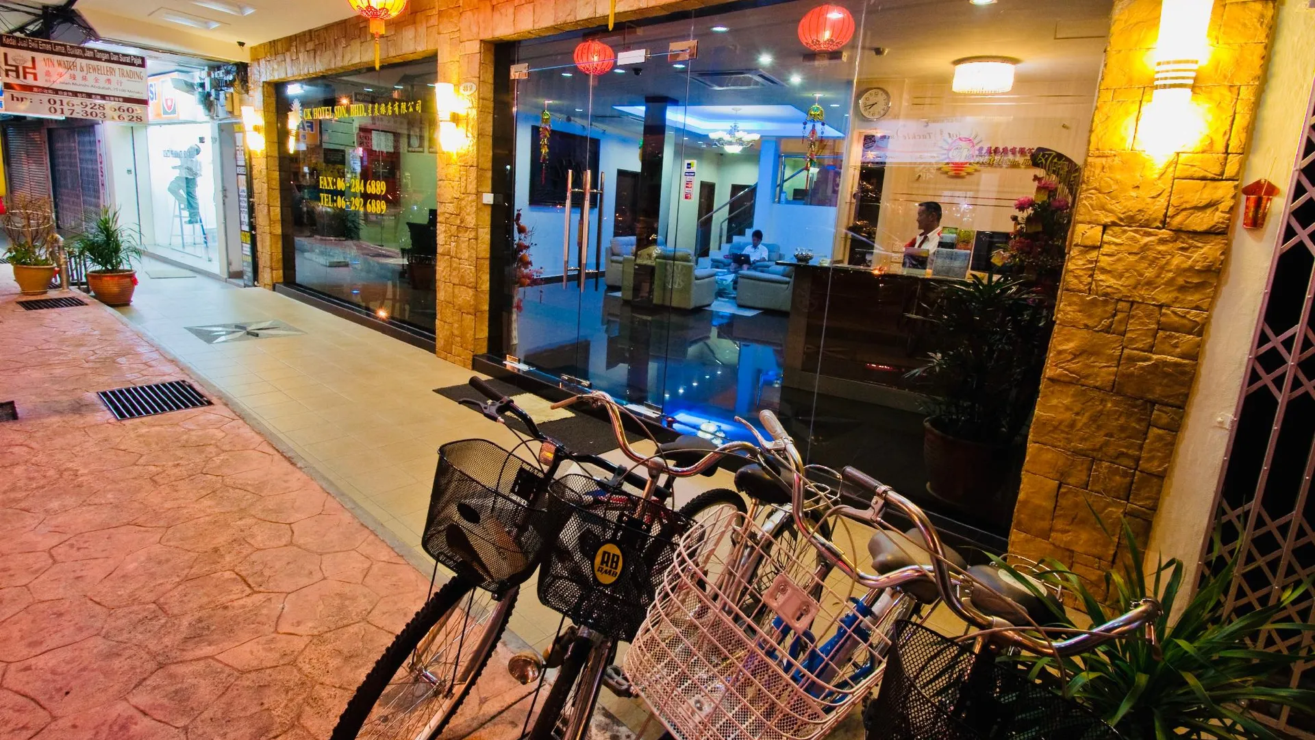 말라카 CK 호텔 1성급 호텔 외관