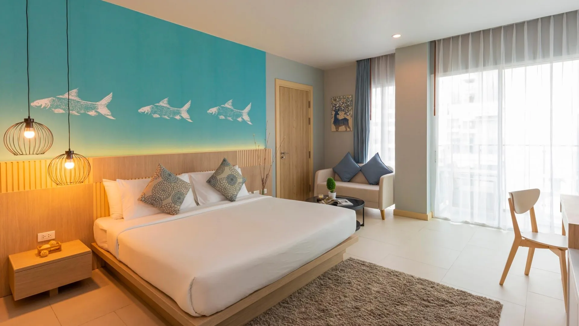 푸켓 피셔맨 하버 어반 리조트 5성급 호텔 스위트룸