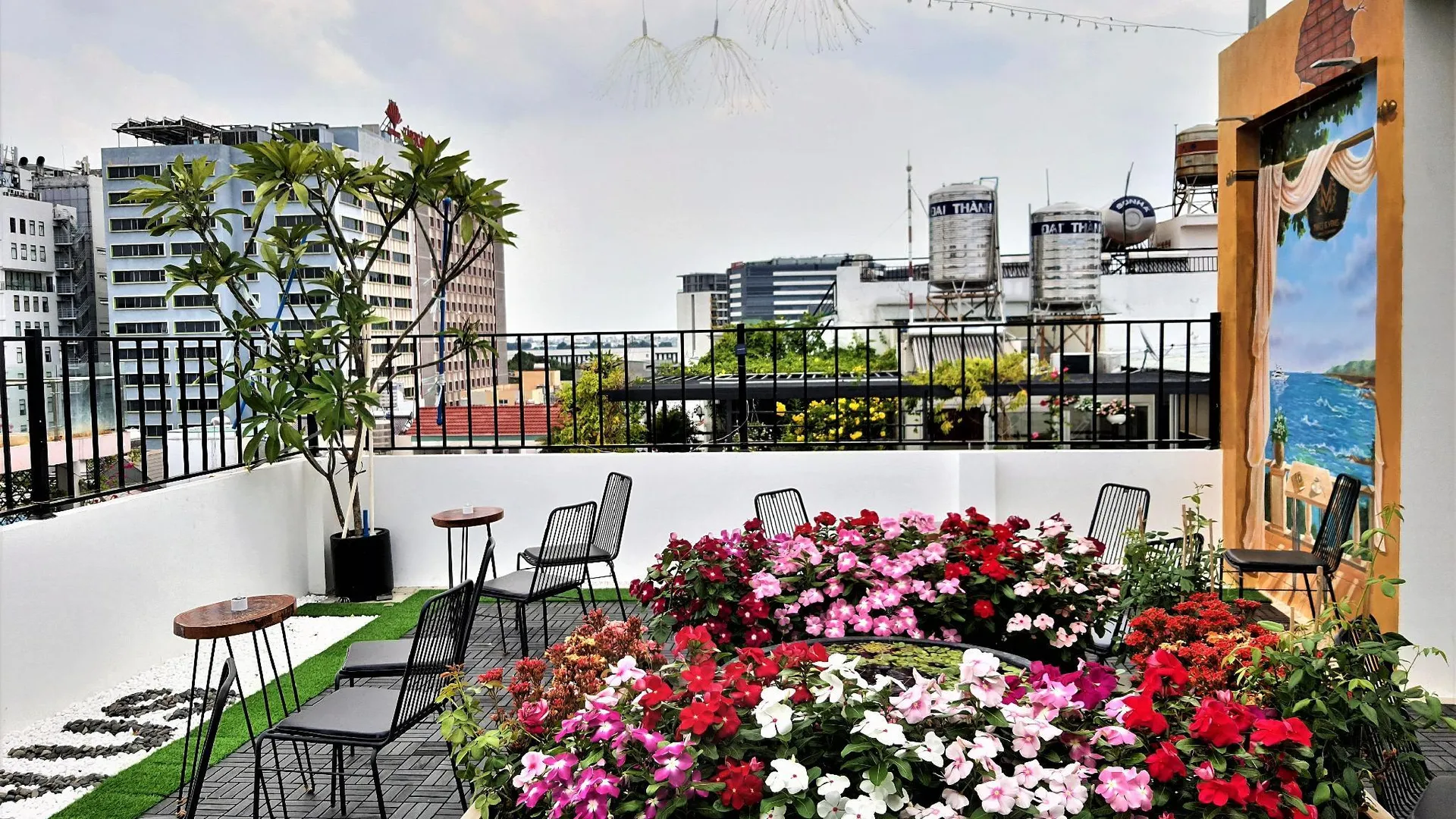 호치민 킹 호텔 사이공 에어포트 3성급 호텔 외관