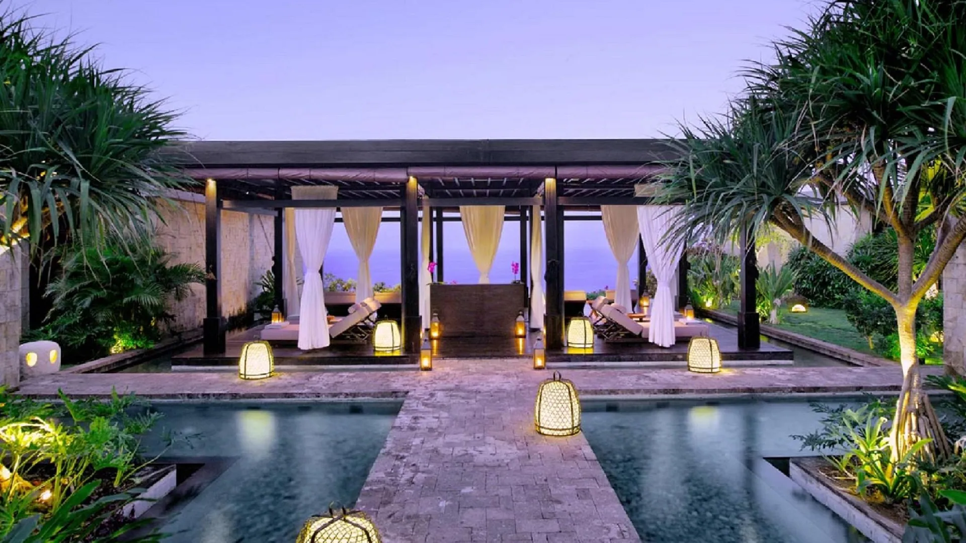 발리 불가리 리조트 발리 5성급 호텔 로비