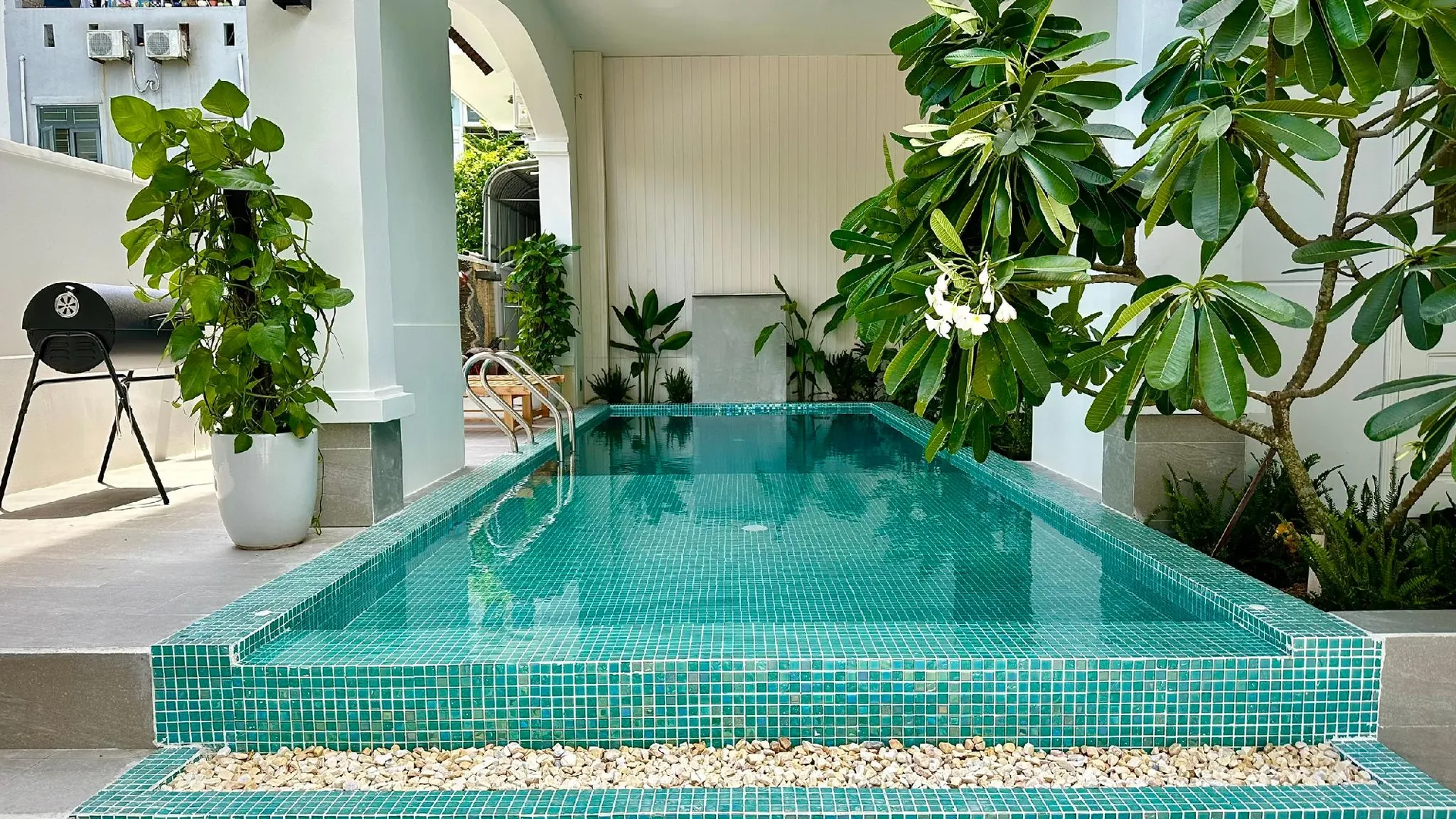 다낭 푸옥미의 빌라 (200m², 침실 5개, 프라이빗 욕실 5개) 3성급 싱글룸 전망