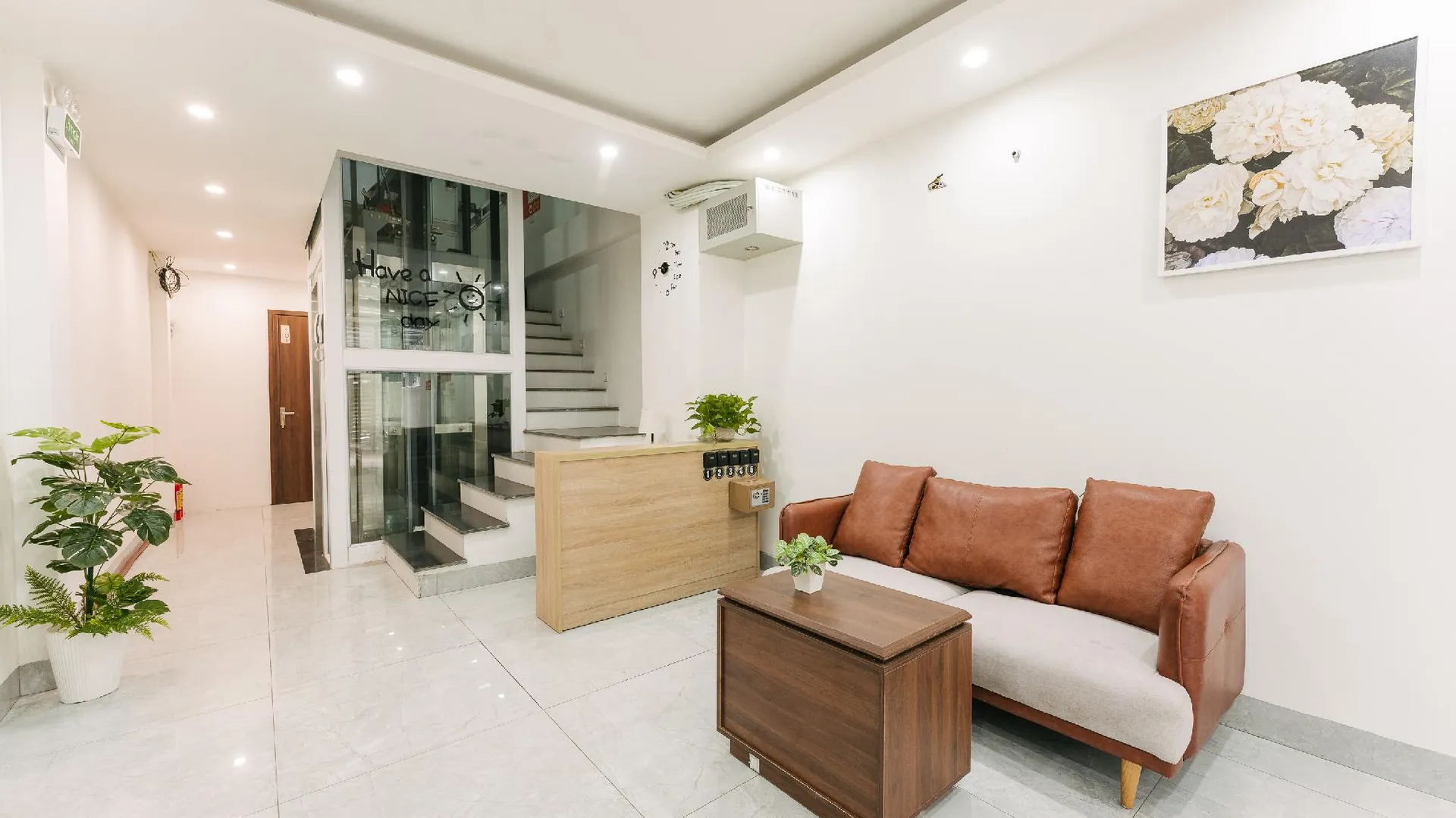 하노이 오이키아 아파트먼트 4성급 게스트하우스 로비