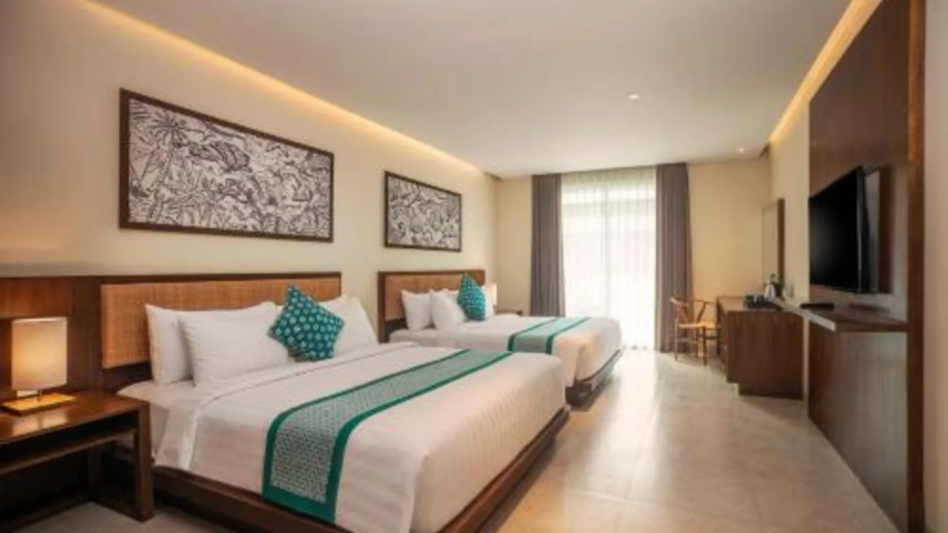 발리 안자 짐바란 4성급 호텔 전망