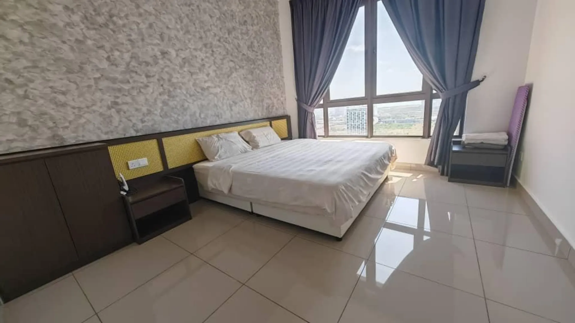 말라카 말라카 시내의 아파트먼트 (68m², 침실 1개, 프라이빗 욕실 1개) 2성급 싱글룸 객실