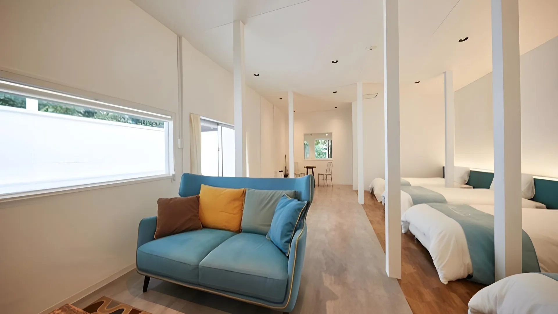 오키나와 본섬 아단 리조트 엔 3성급 호텔 스위트룸