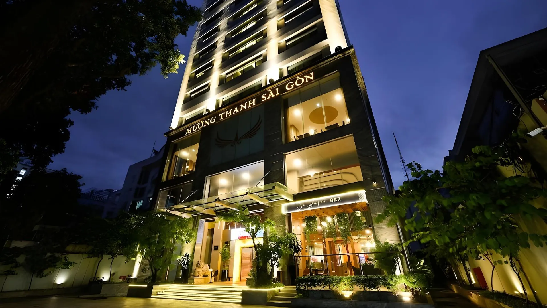 호치민 무옹 탄 사이공 센터 호텔 4성급 호텔 레스토랑