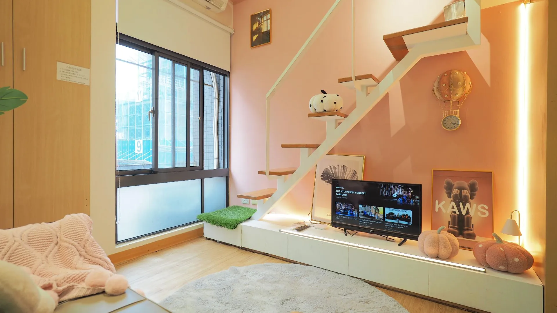 타이베이 시먼딩의 스튜디오 프라이빗 하우스 (30m², 프라이빗 욕실 1개) 2성급 싱글룸 스위트룸