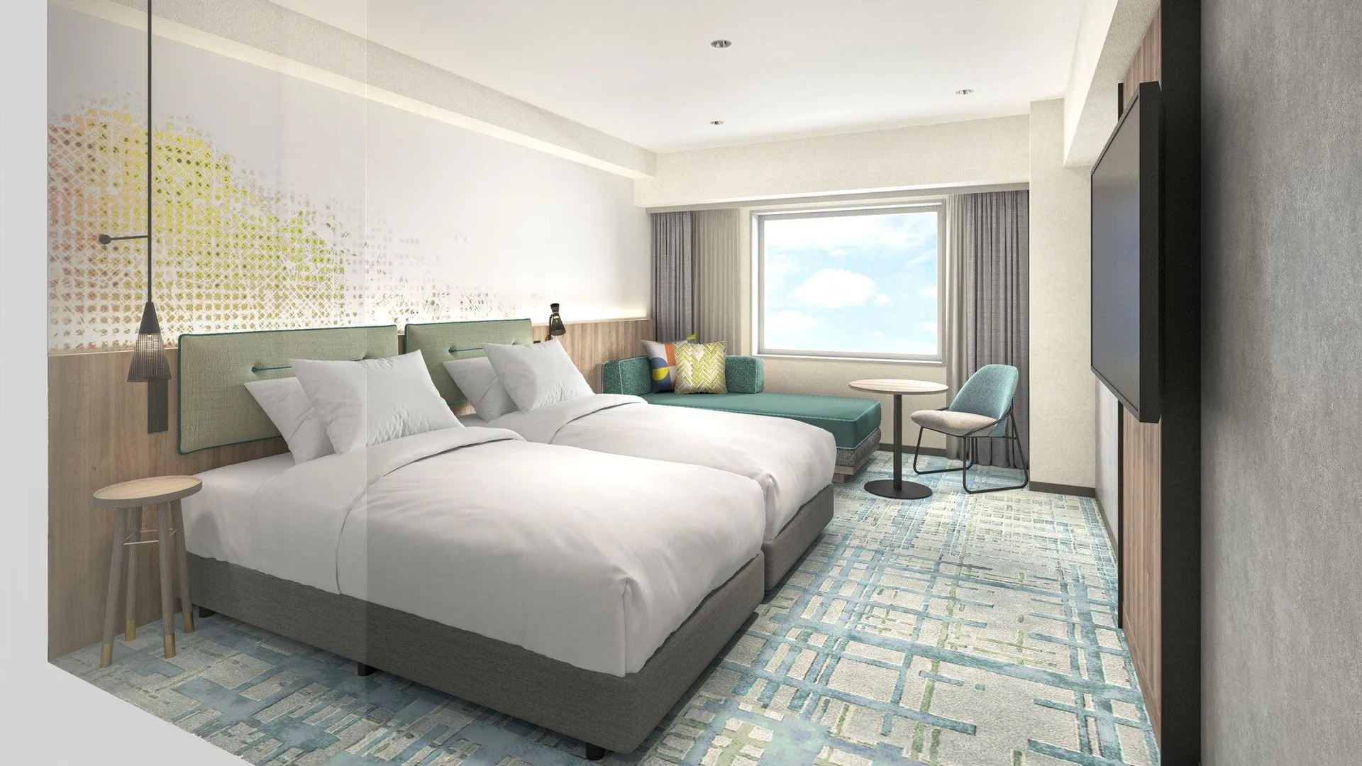 교토 홀리데이 인 교토 고조 바이 IHG 4성급 호텔 전망