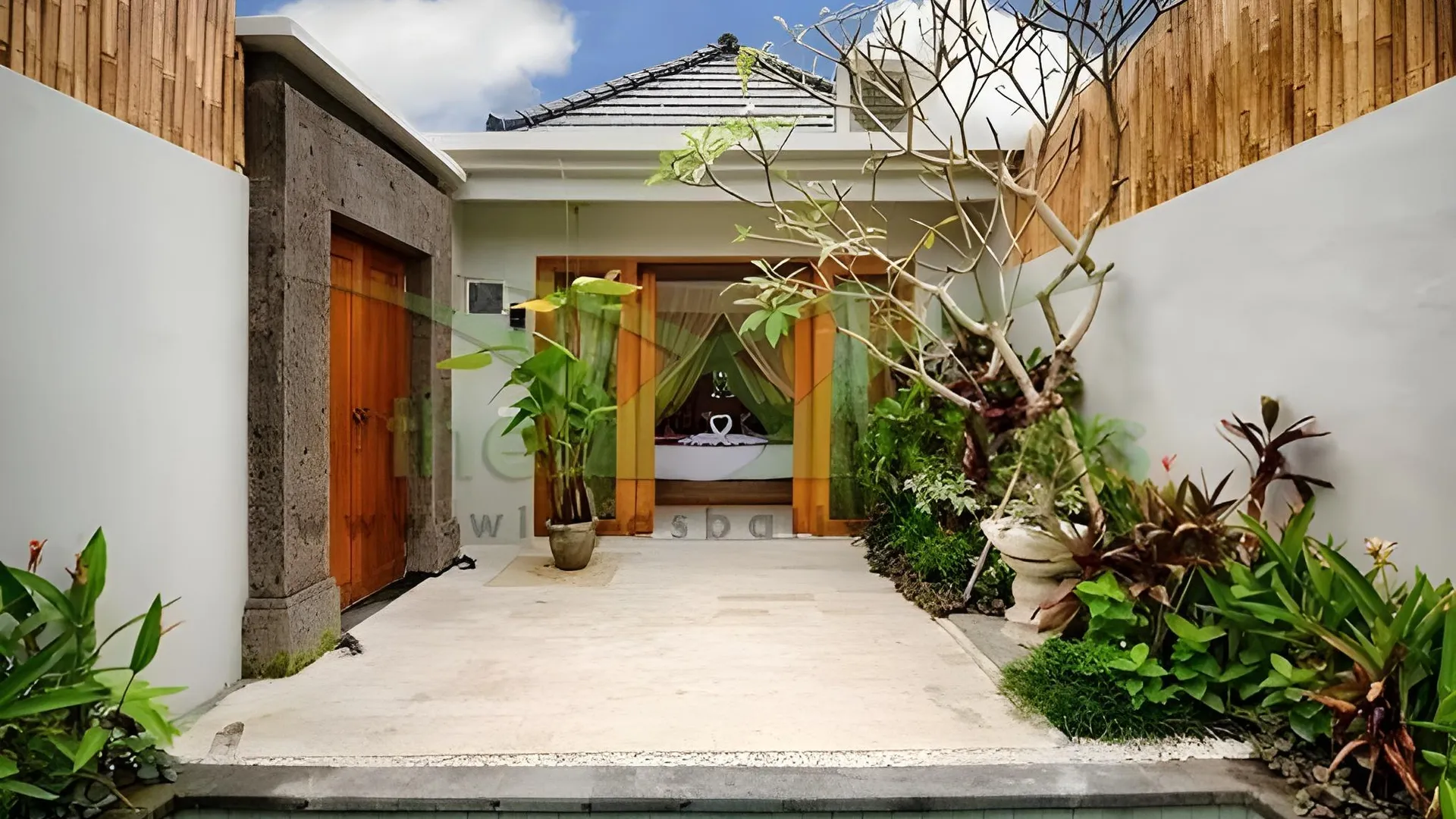 발리 스미냑의 빌라 (100m², 침실 1개, 프라이빗 욕실 1개) 3성급 싱글룸 객실