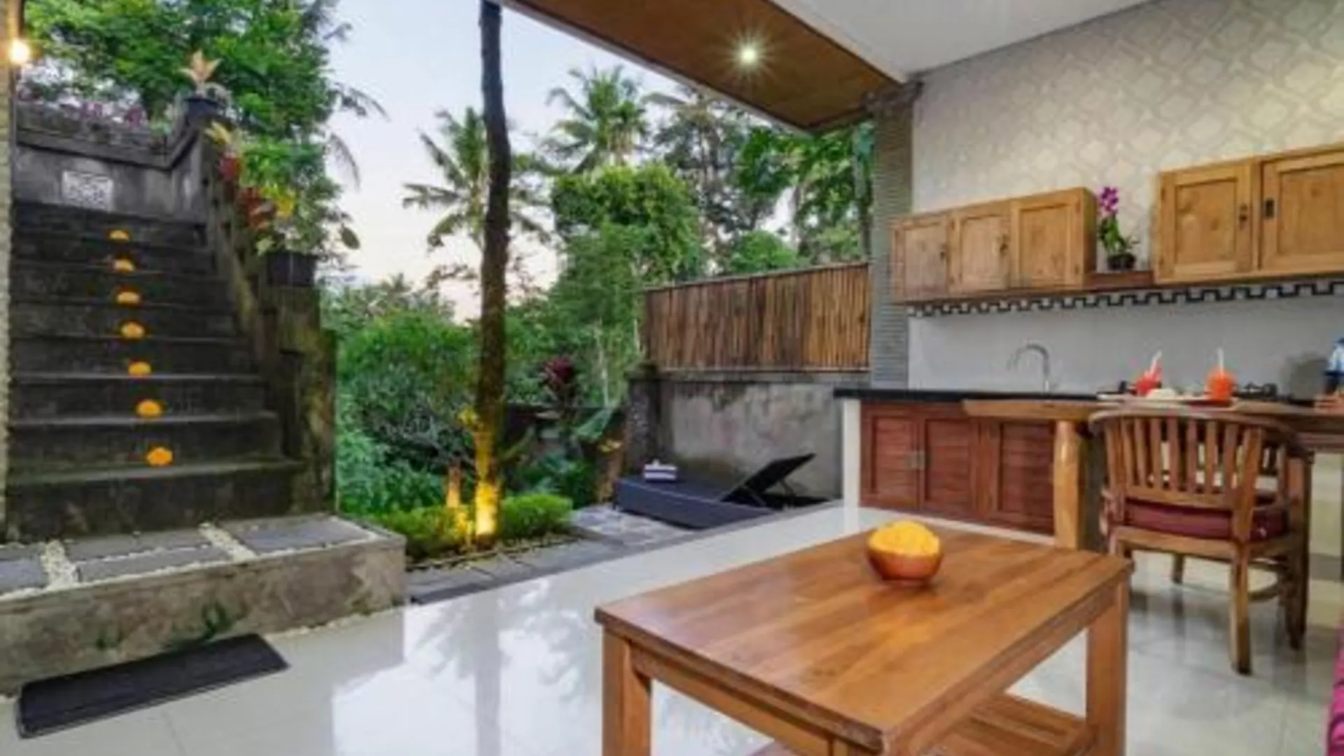 발리 Darma Asih Ubud View Villas by EPS 4성급 호텔 레스토랑