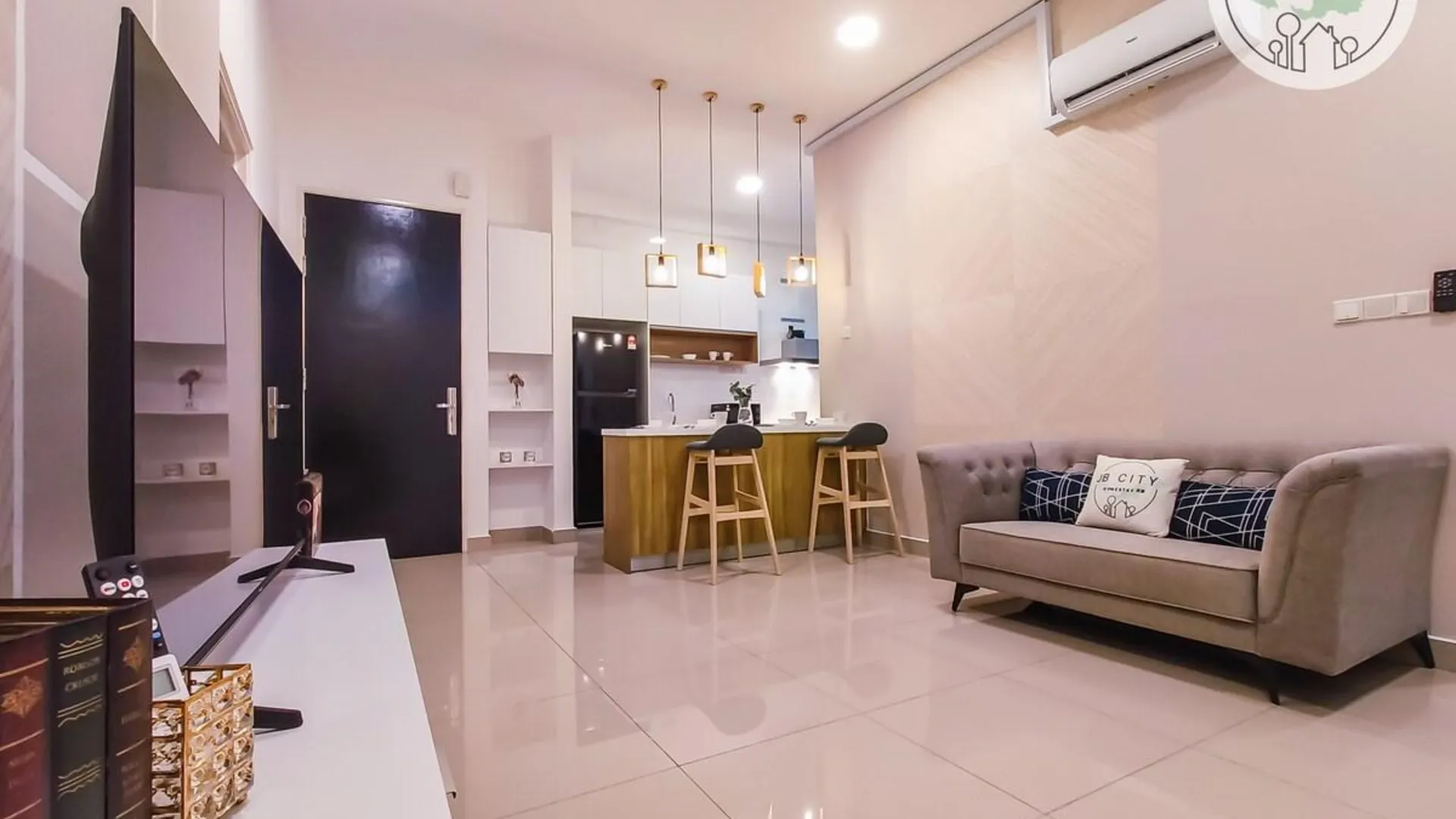 조호바루 / 조호르바루 조호바루의 아파트먼트 (89m², 침실 3개, 프라이빗 욕실 2개) 3성급 싱글룸 로비